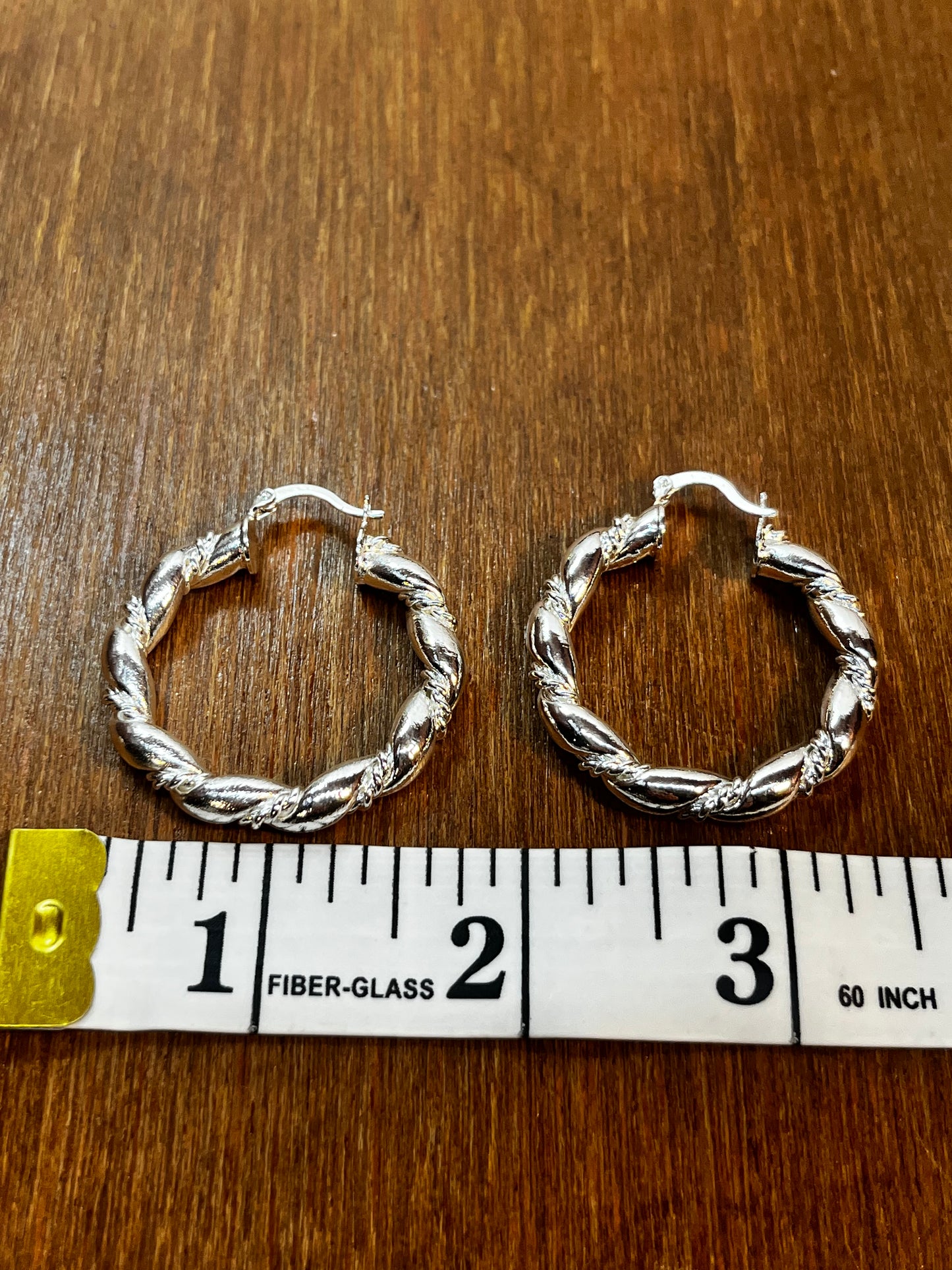 Spiral Hoop Earrings