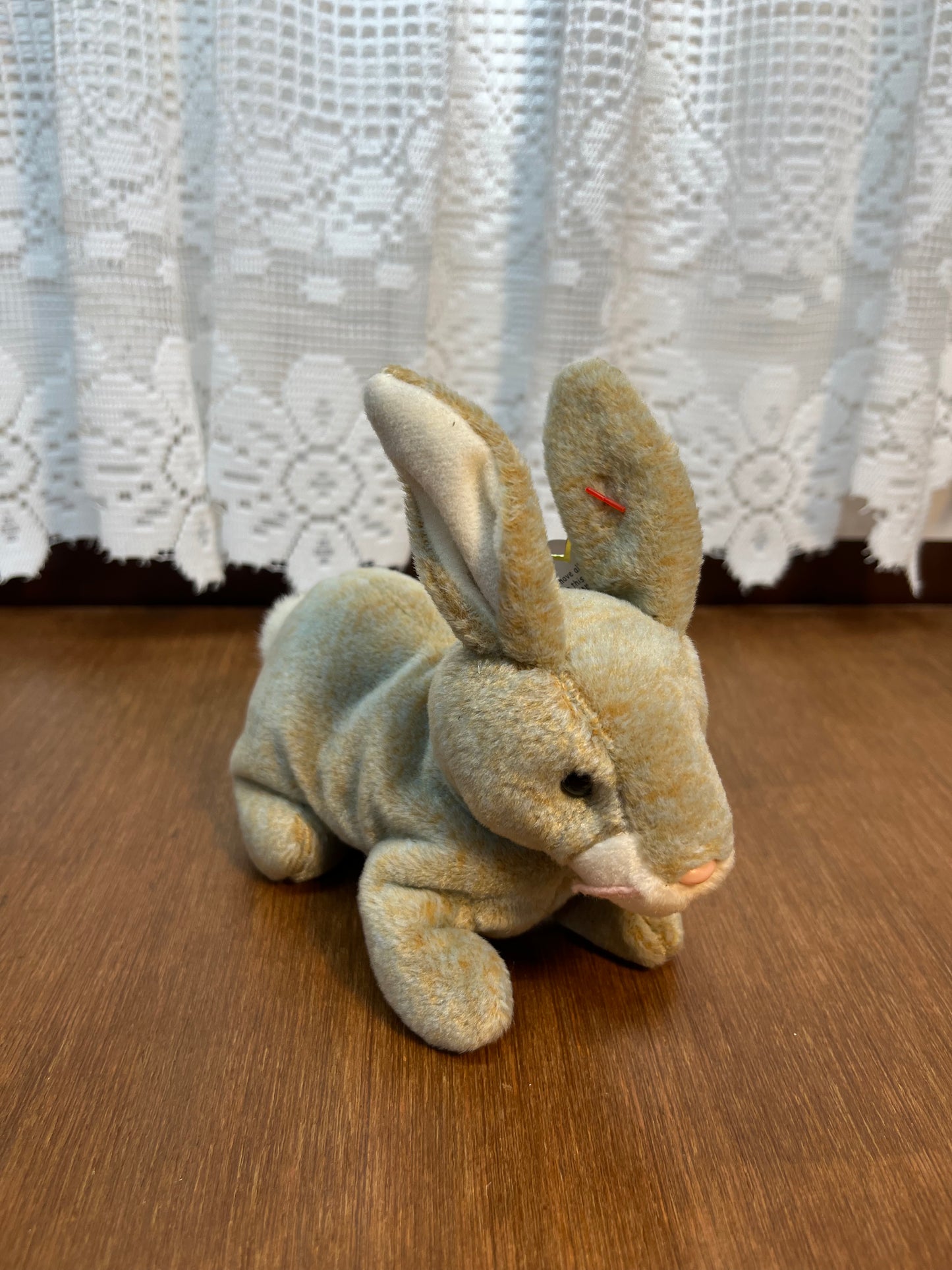Nibbly Beanie Baby Ty Bunny With Tag