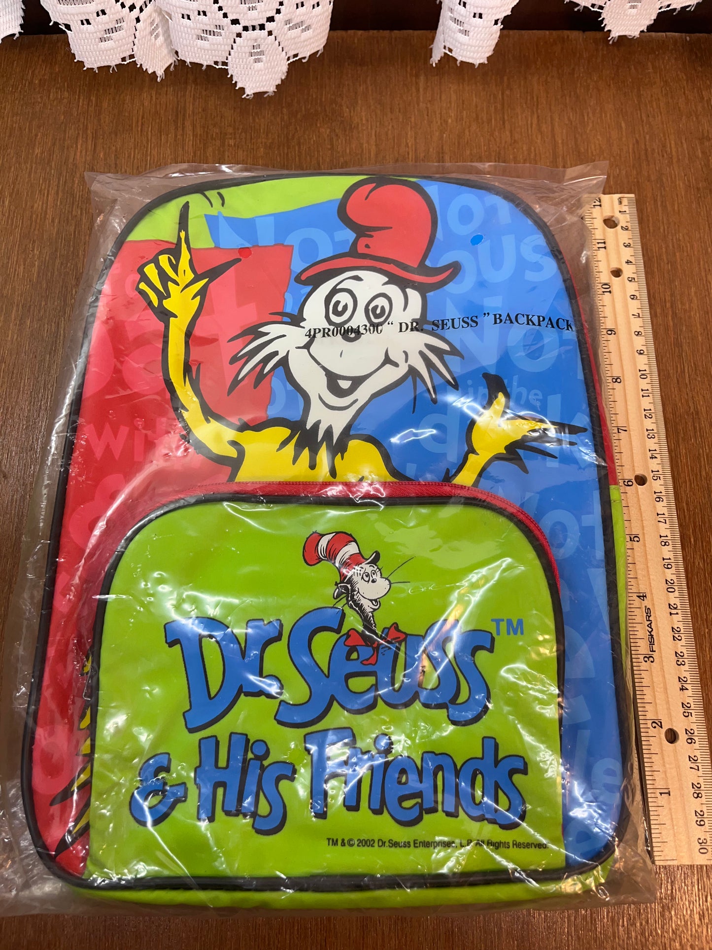 Multicolored 2002 Dr. Seuss Book Bag