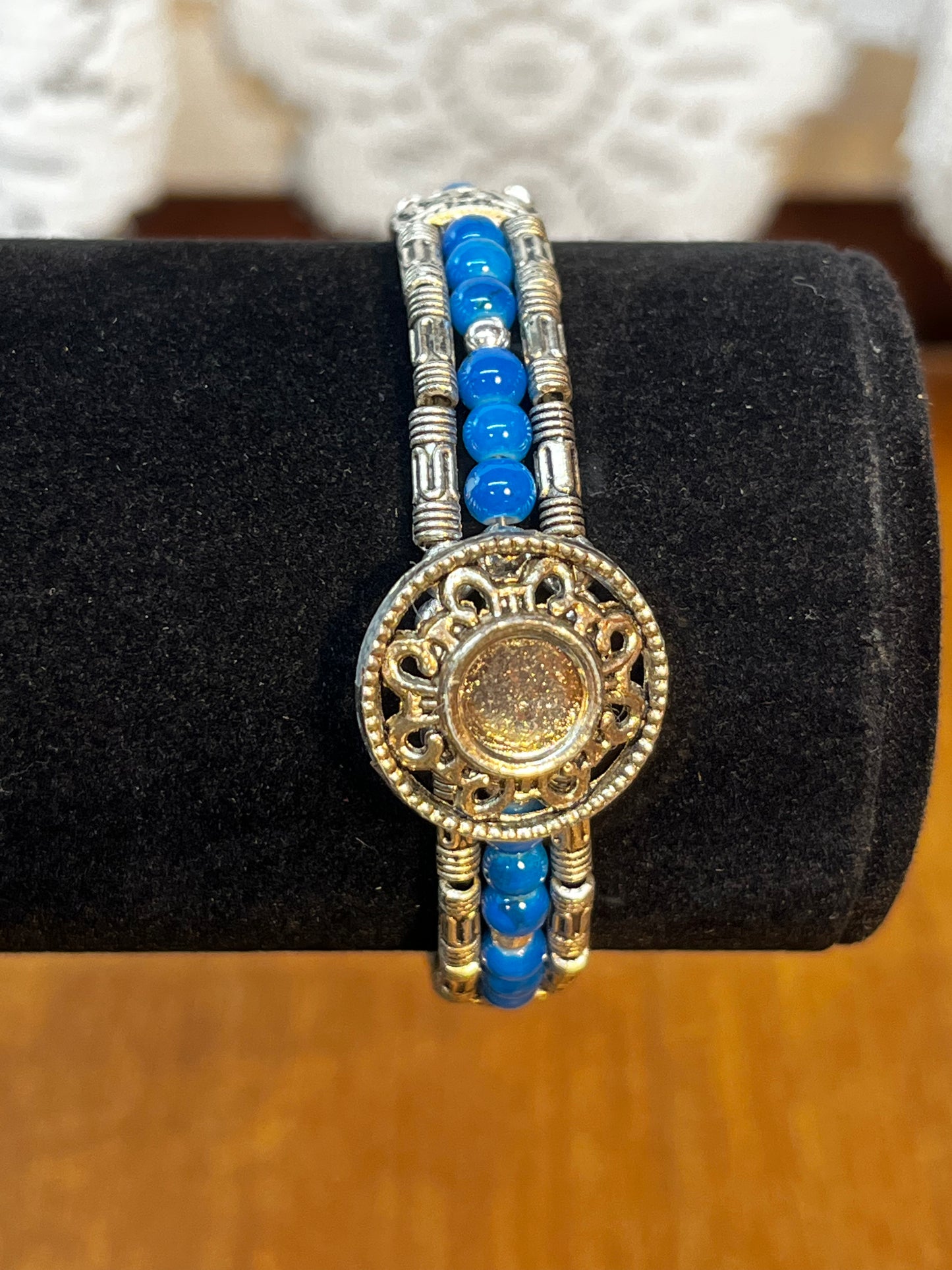 Blue & Silver Bracelet