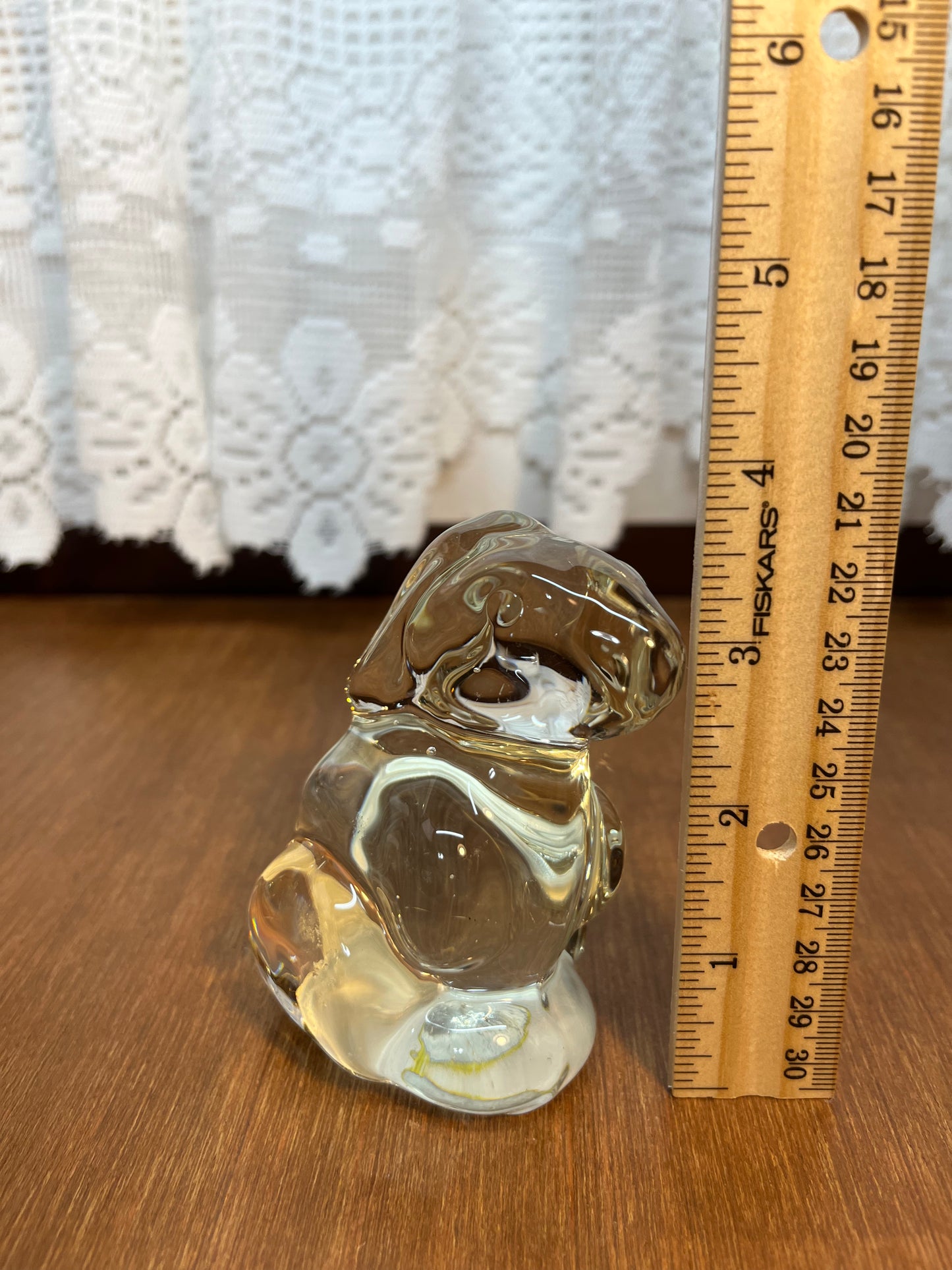 Clear Rabbit/Bunny Figurine