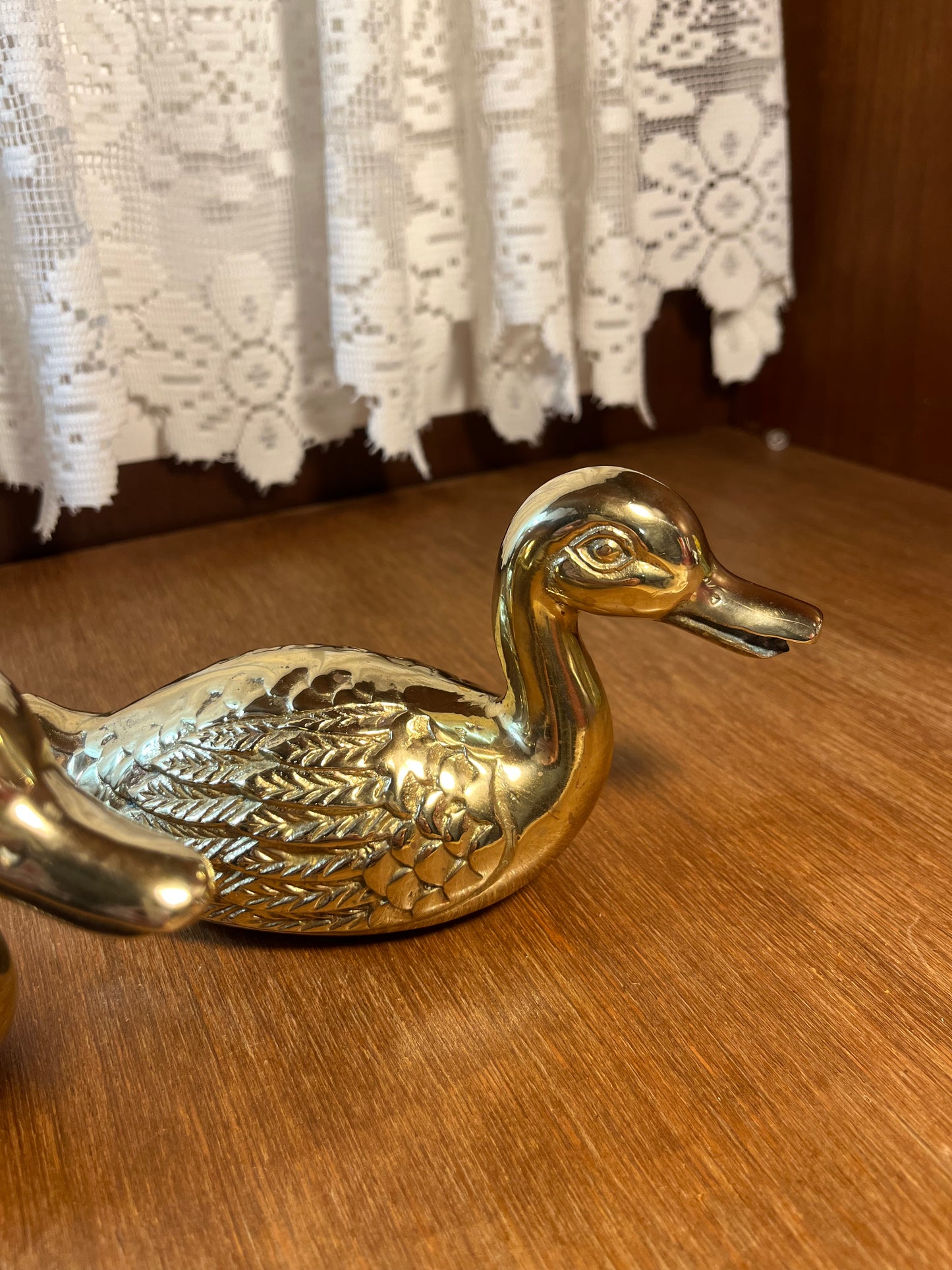 Brass Duck Statues