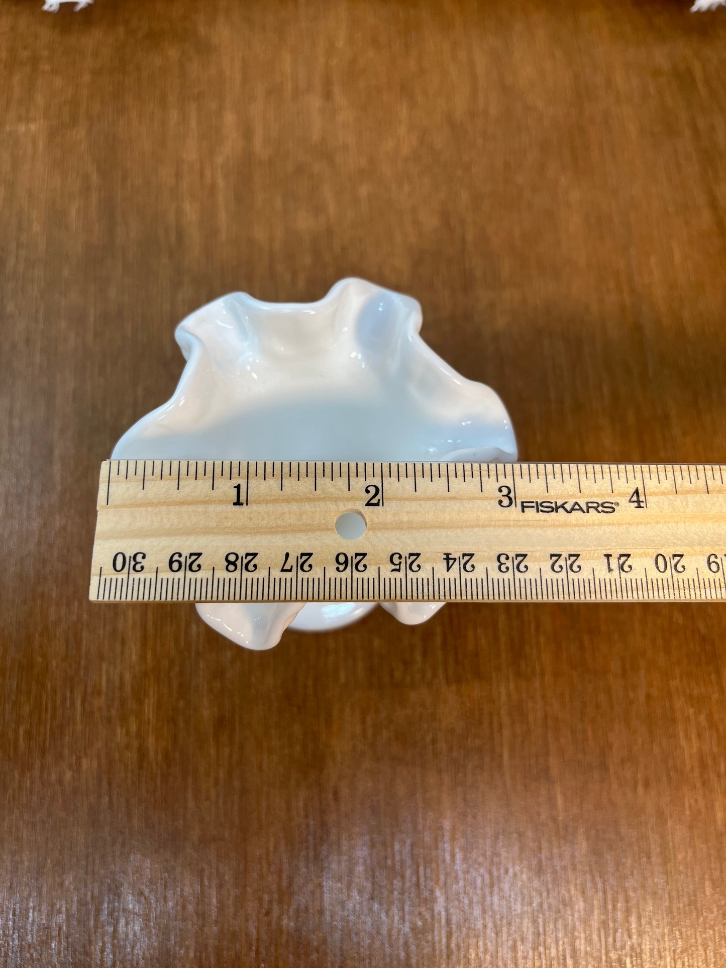 Vintage Milk Glass Petite Mini Hobnail Vase