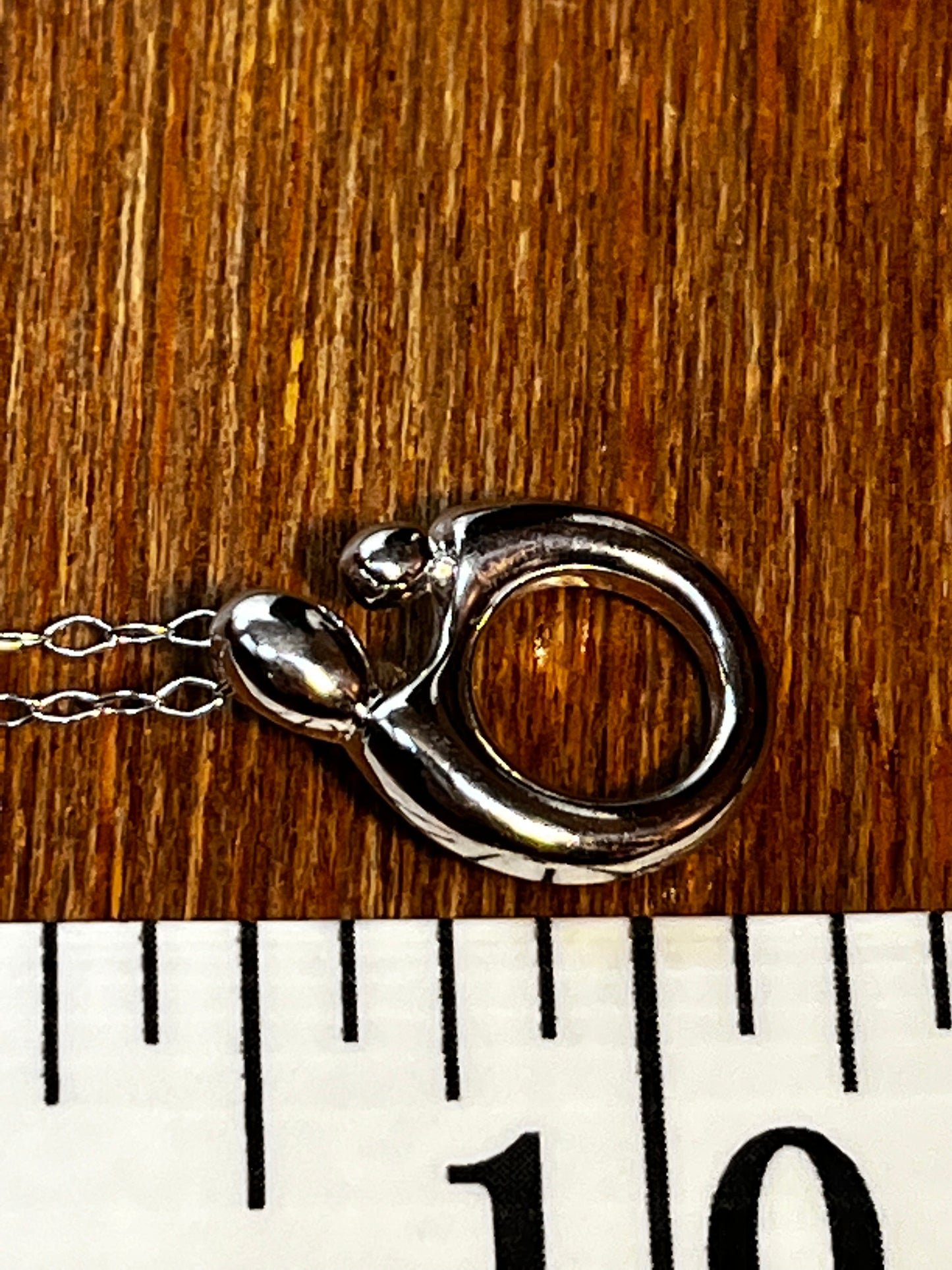 Mother & Child Sterling Silver Necklace