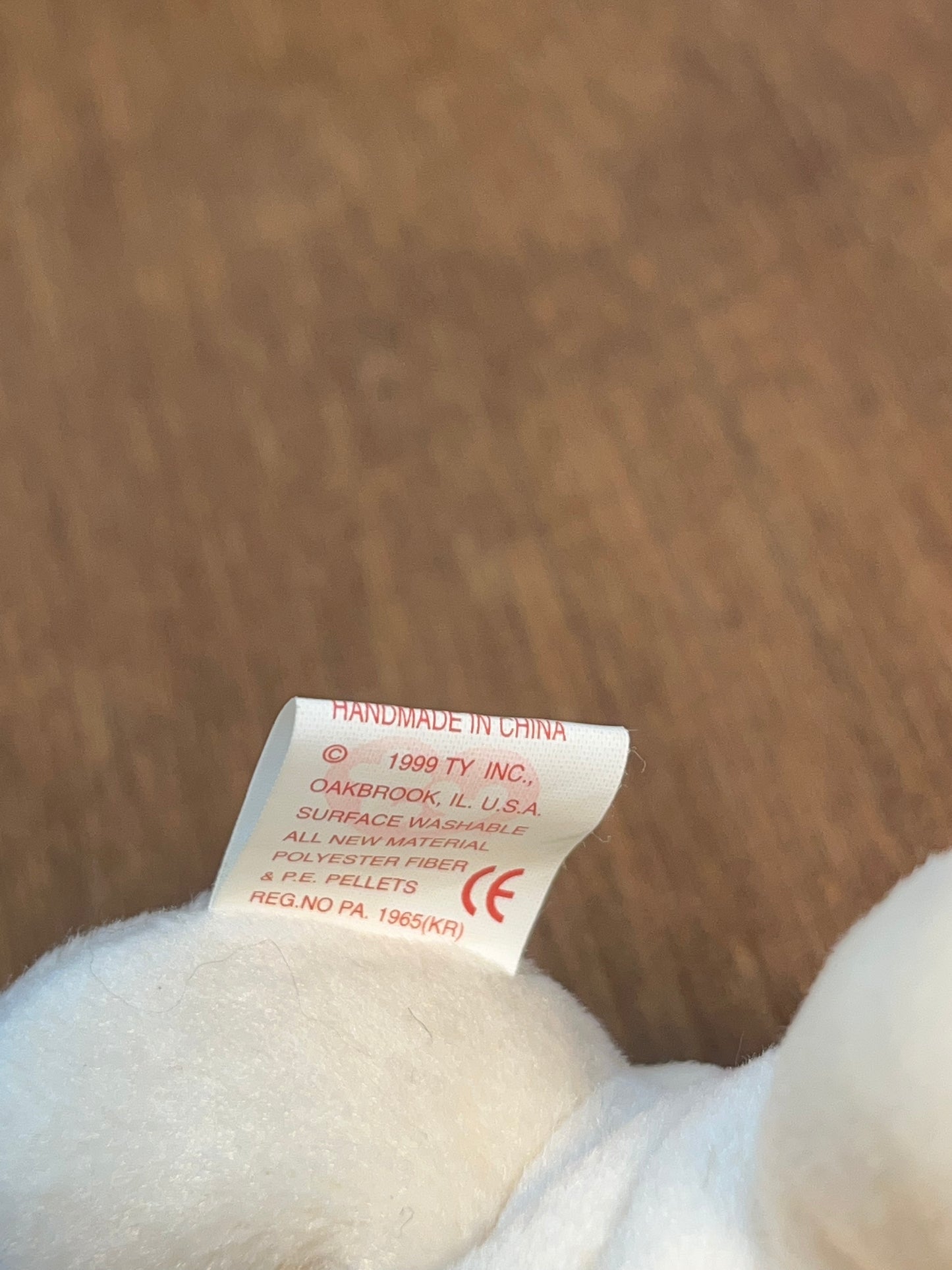 Nibbler Beanie Baby Ty Bunny With Tag