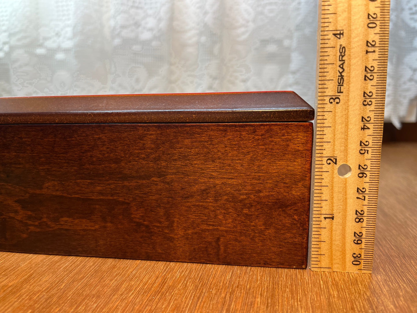 Vintage American Flag Bombay Company Music Box