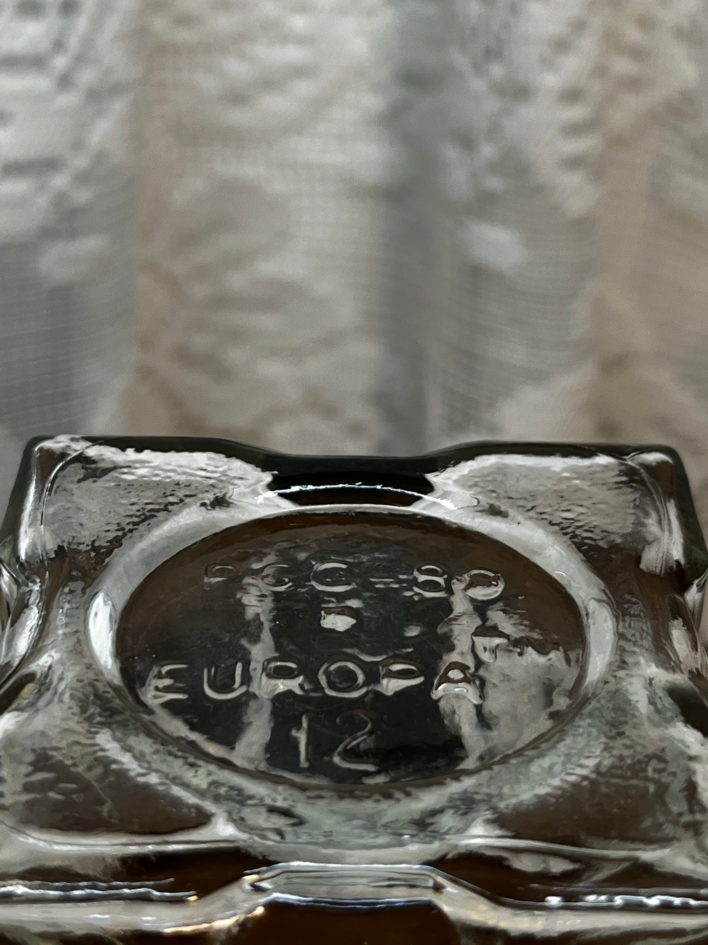 Clear PGC Europa Flower Vase