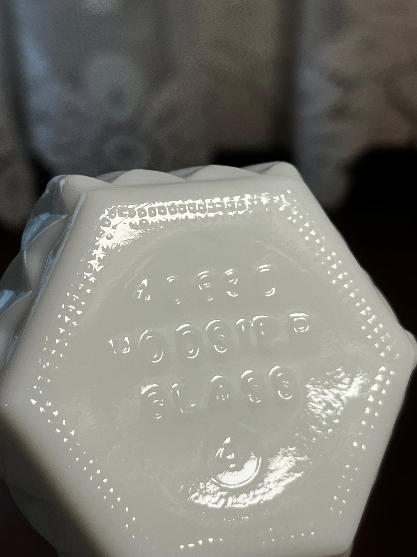 Vintage Hoosier Milk Glass Bud Vase