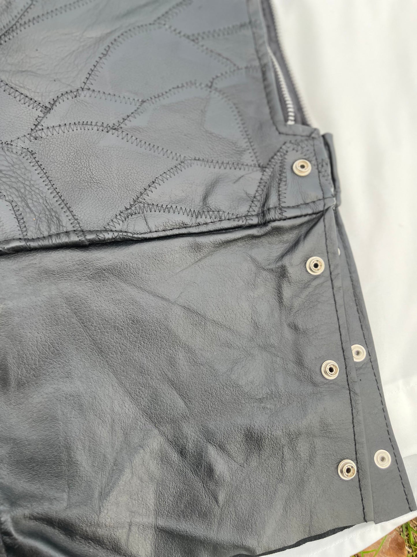 Leather Motorcycle Chaps