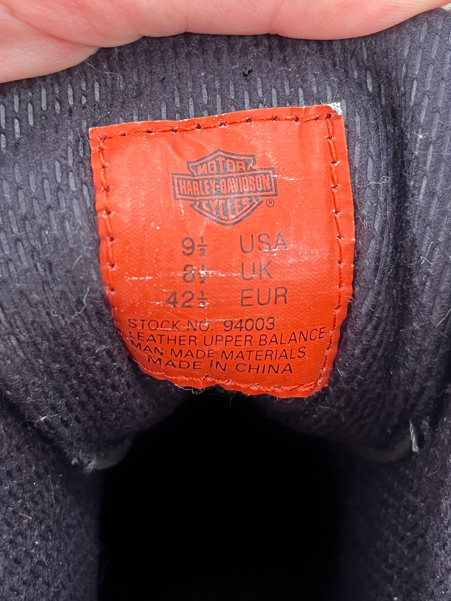 Men's 9.5 Harley Davidson Boots