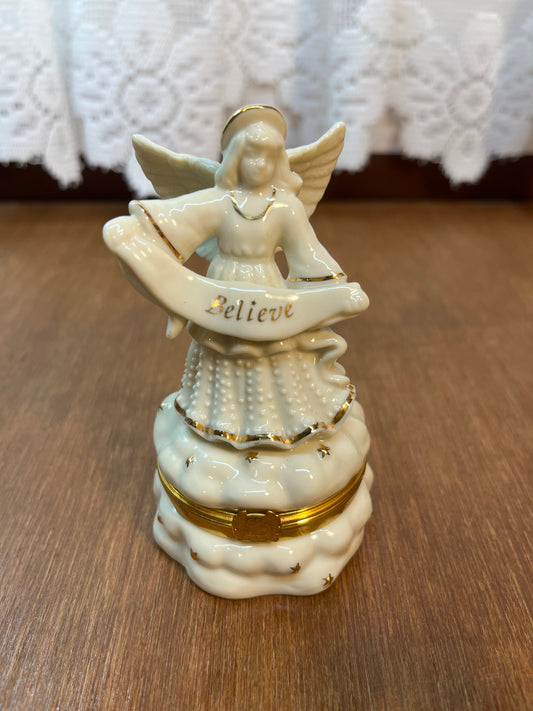 Treasures Limited Edition The Angel Of Faith Box Lenox