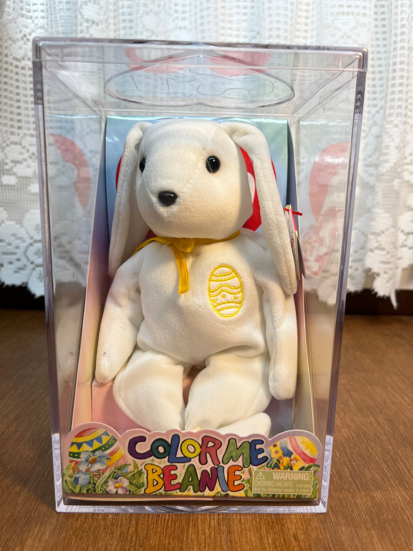 Color Me Easter Beanie Baby Bunny