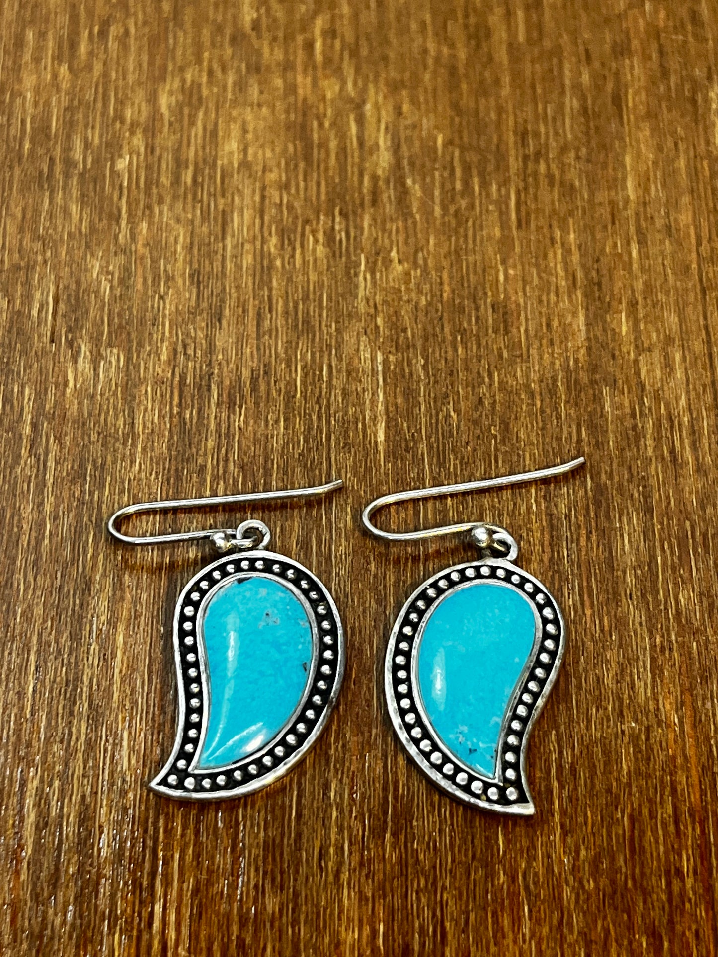 Turquoise TearDrop Earrings