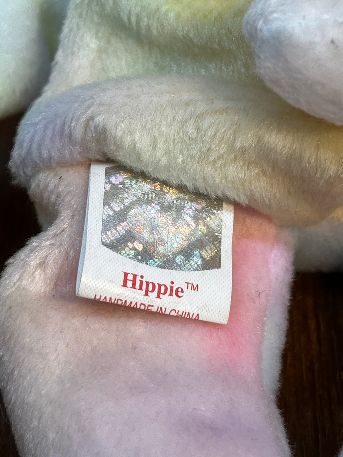 Hippie Beanie Baby Ty Bunny