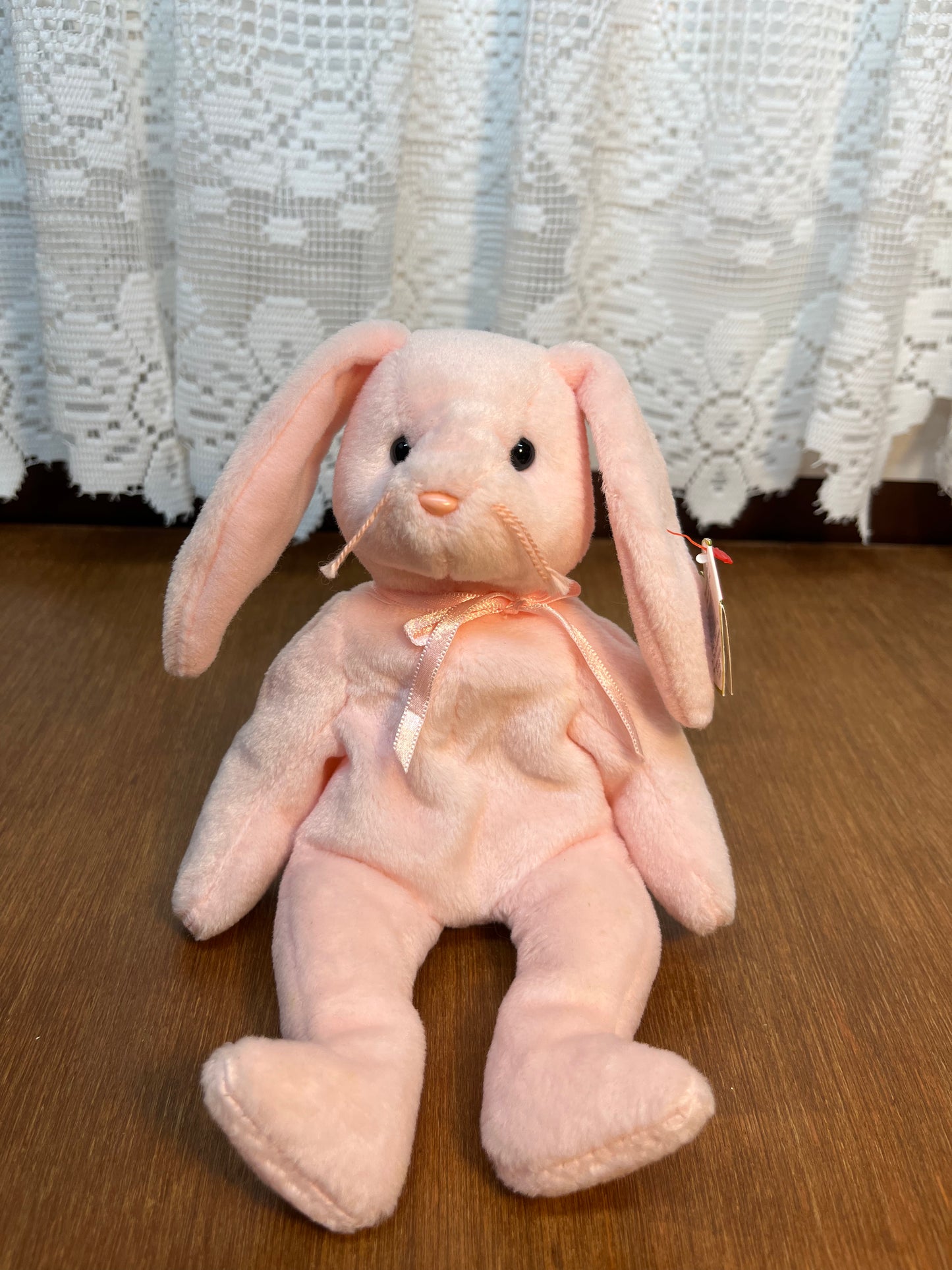 Hoppity Beanie Baby Ty Bunny With Tag