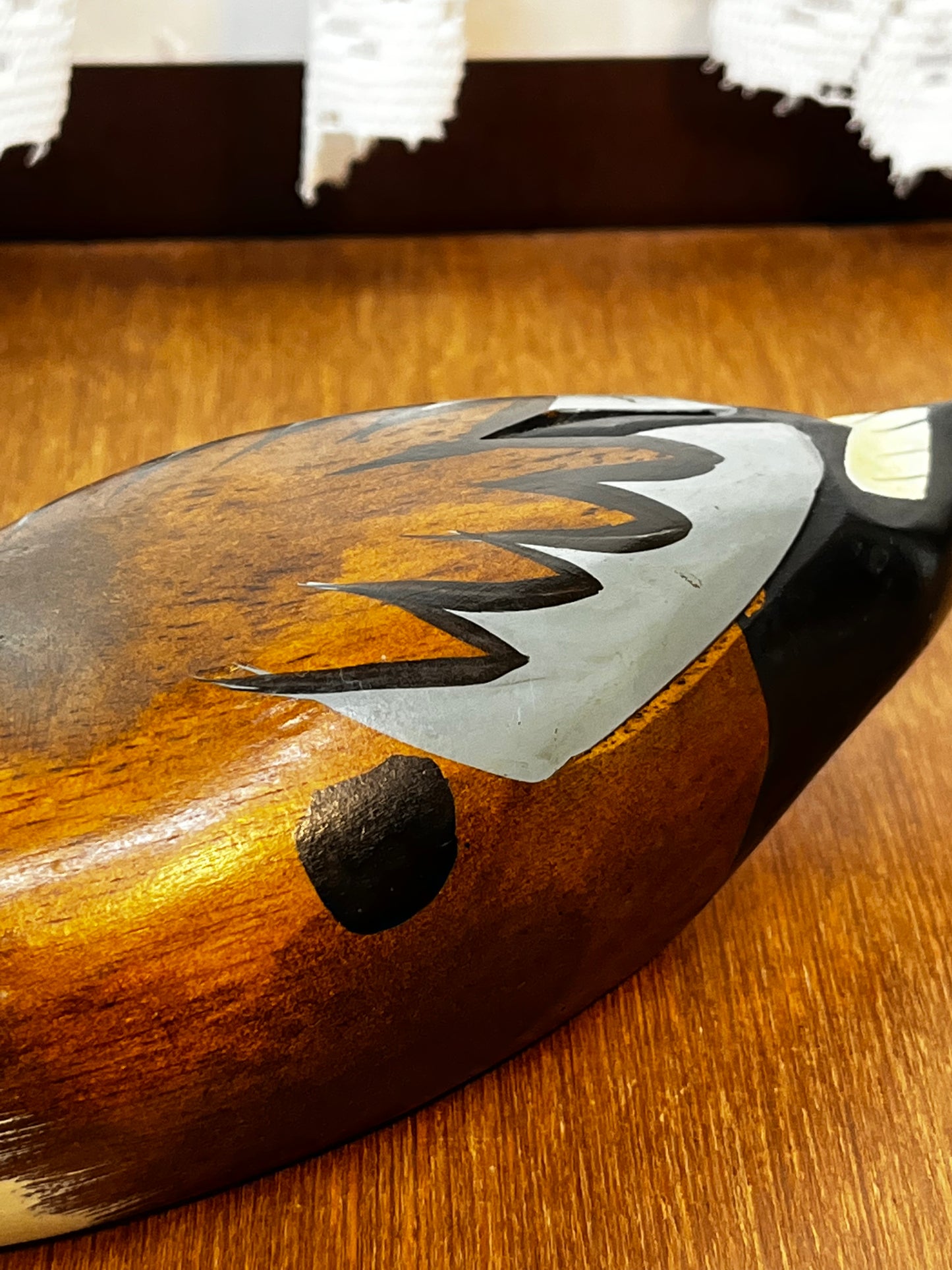 Hand Painted Wild Life Wooden Duck