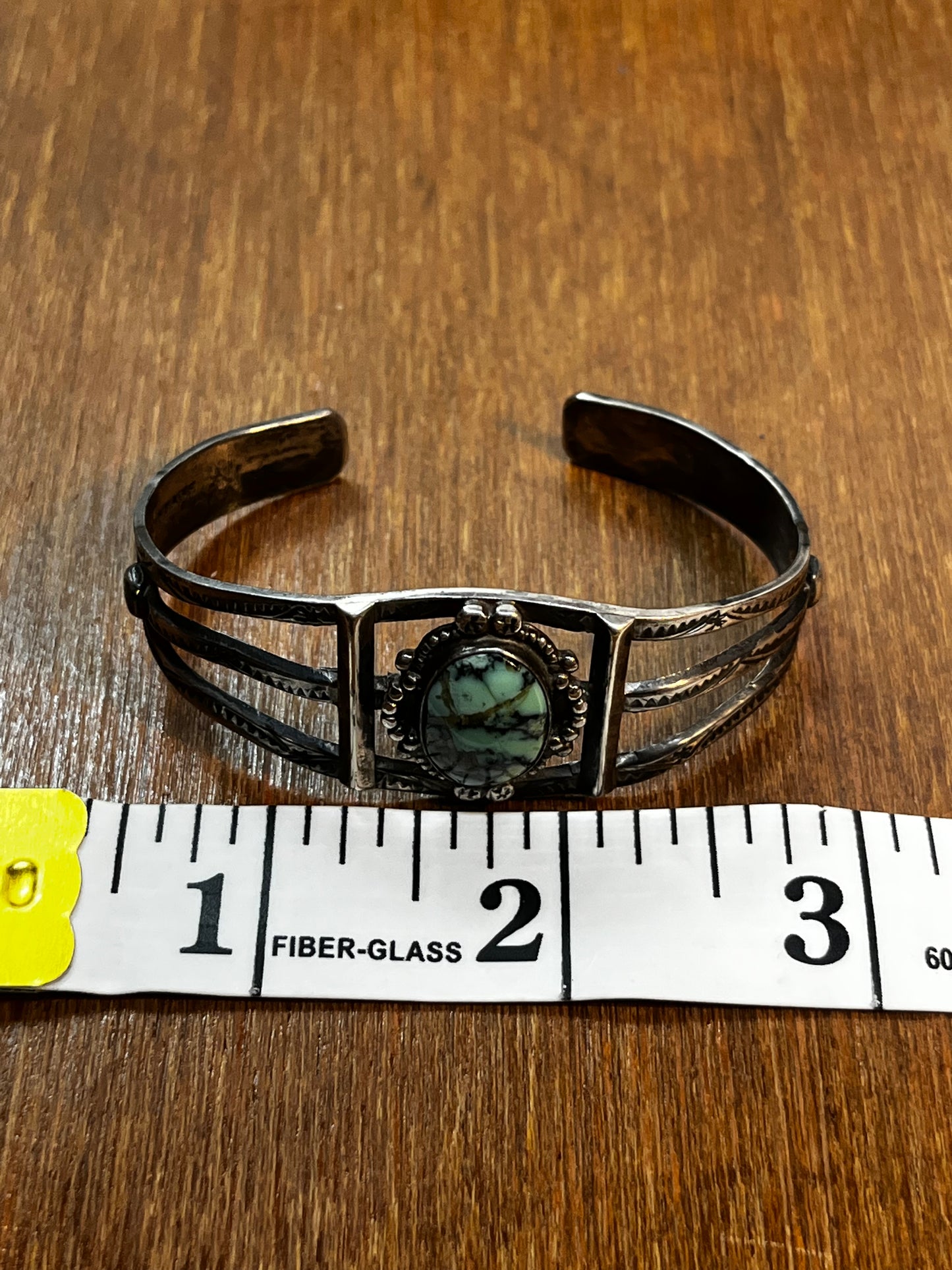 Vintage Handmade Unique Turquoise Bracelet