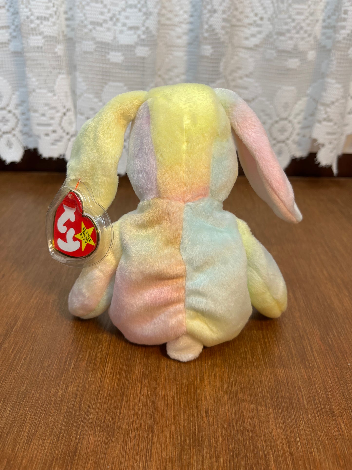 Hippie Beanie Baby Ty Bunny With Tag
