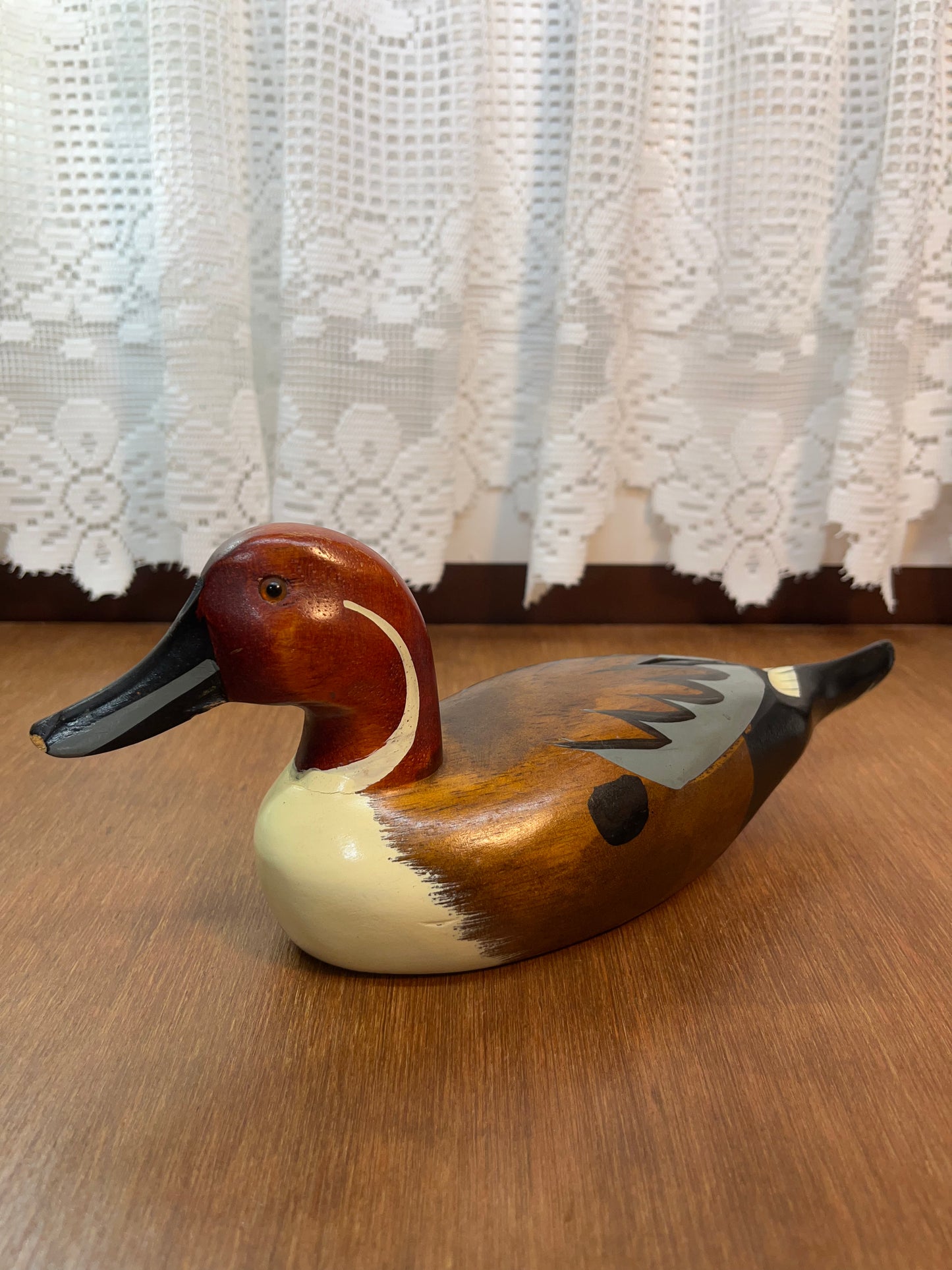 Hand Painted Wild Life Wooden Duck