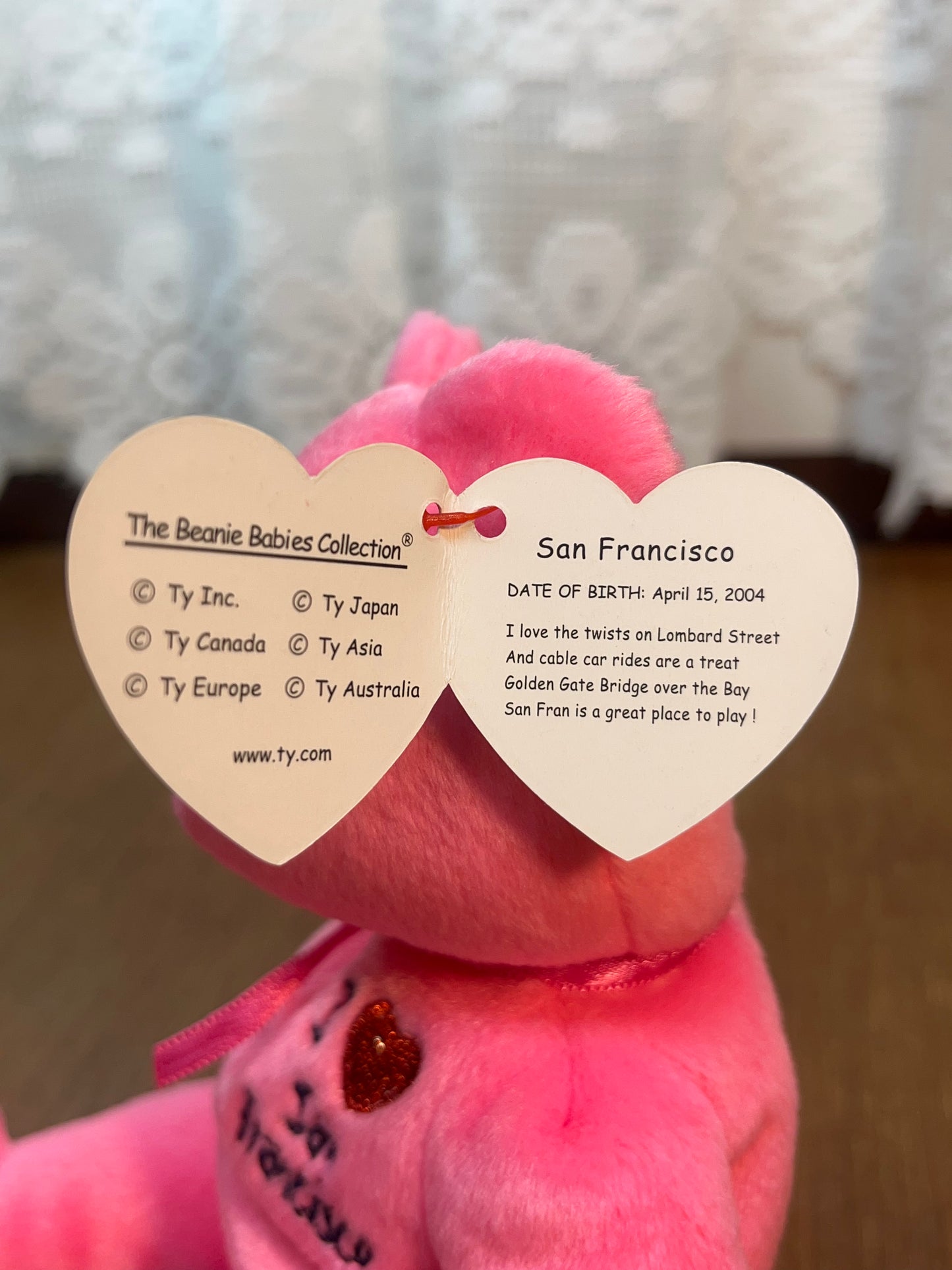 2004 San Francisco TY Beanie Baby