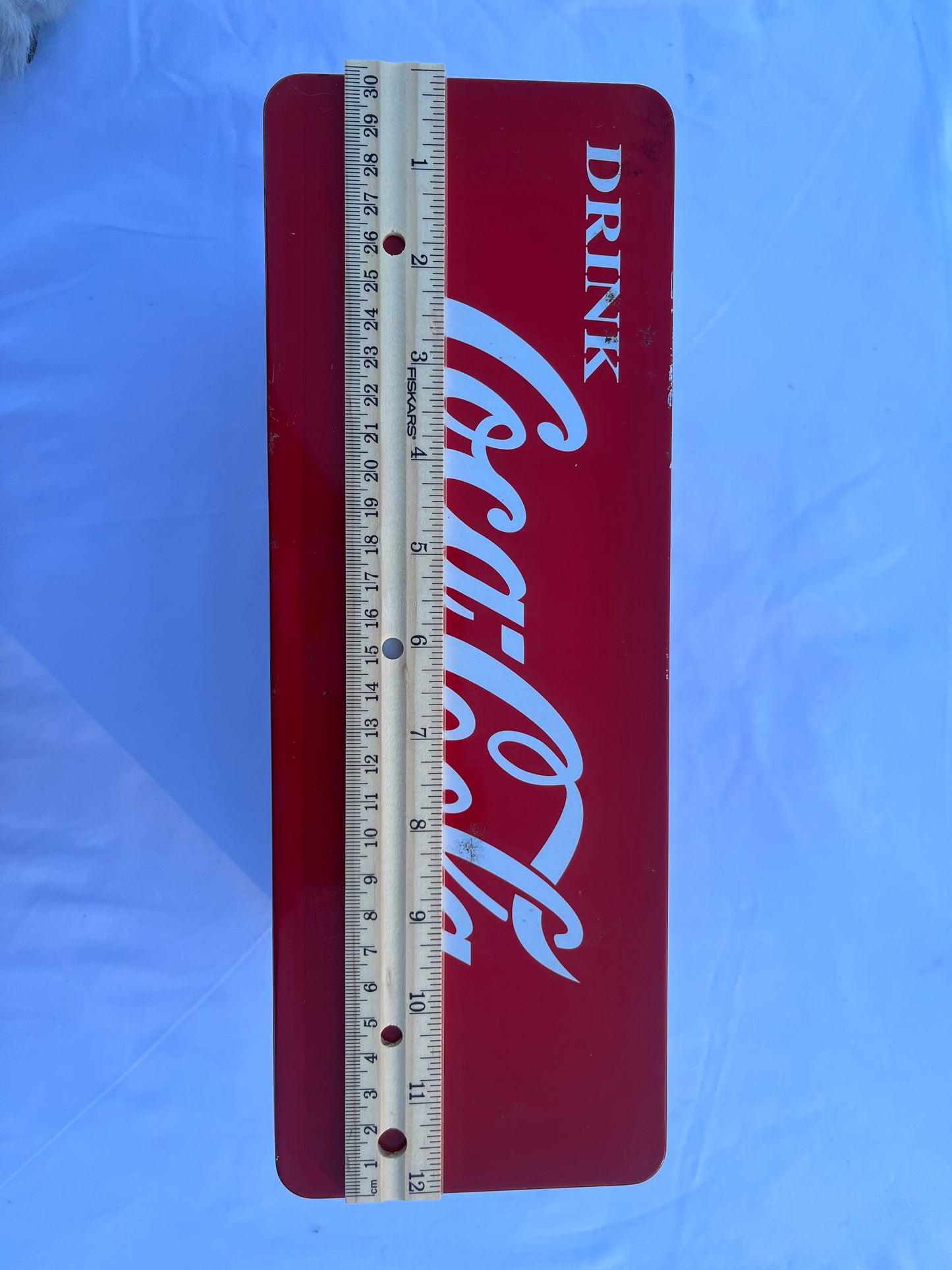 Vintage Coca Cola Bus Tin