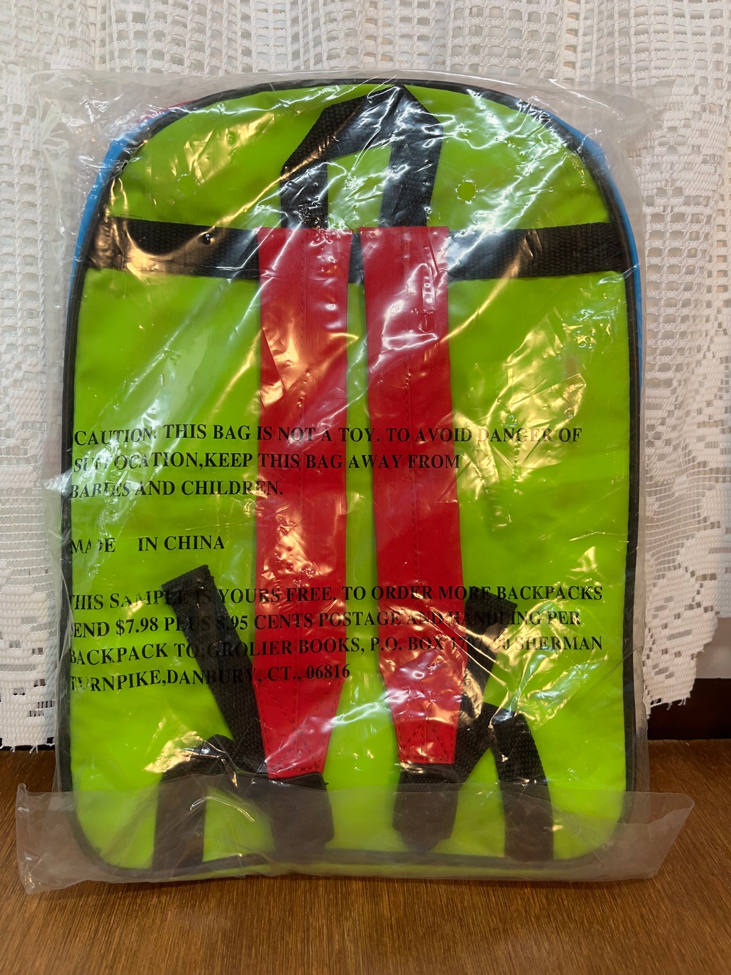 Multicolored 2002 Dr. Seuss Book Bag