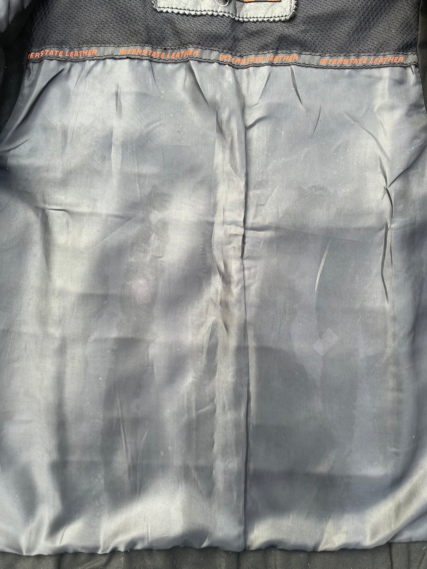 New Interstate Leather Motorcycle Vest