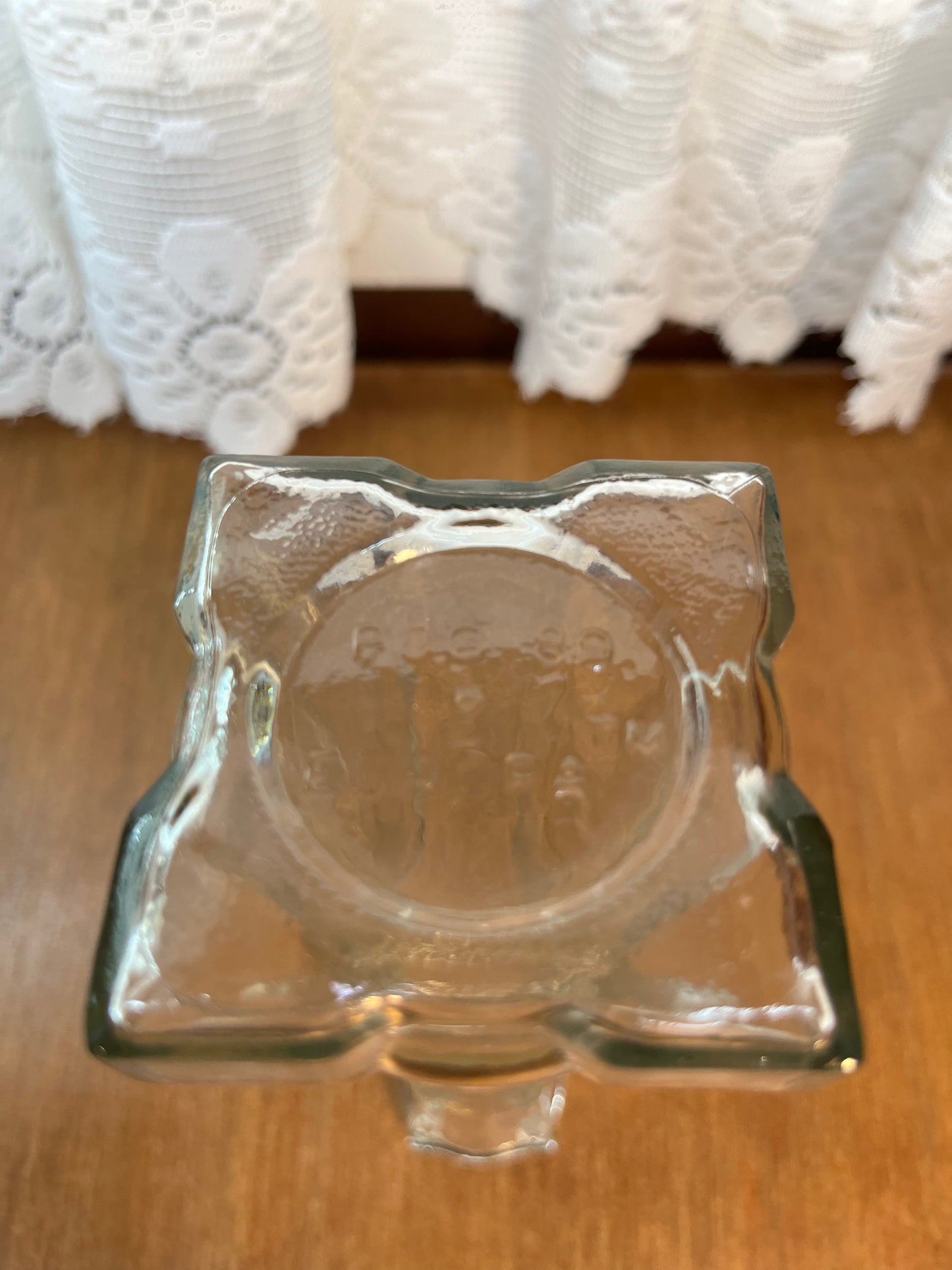 Clear PGC Europa Flower Vase