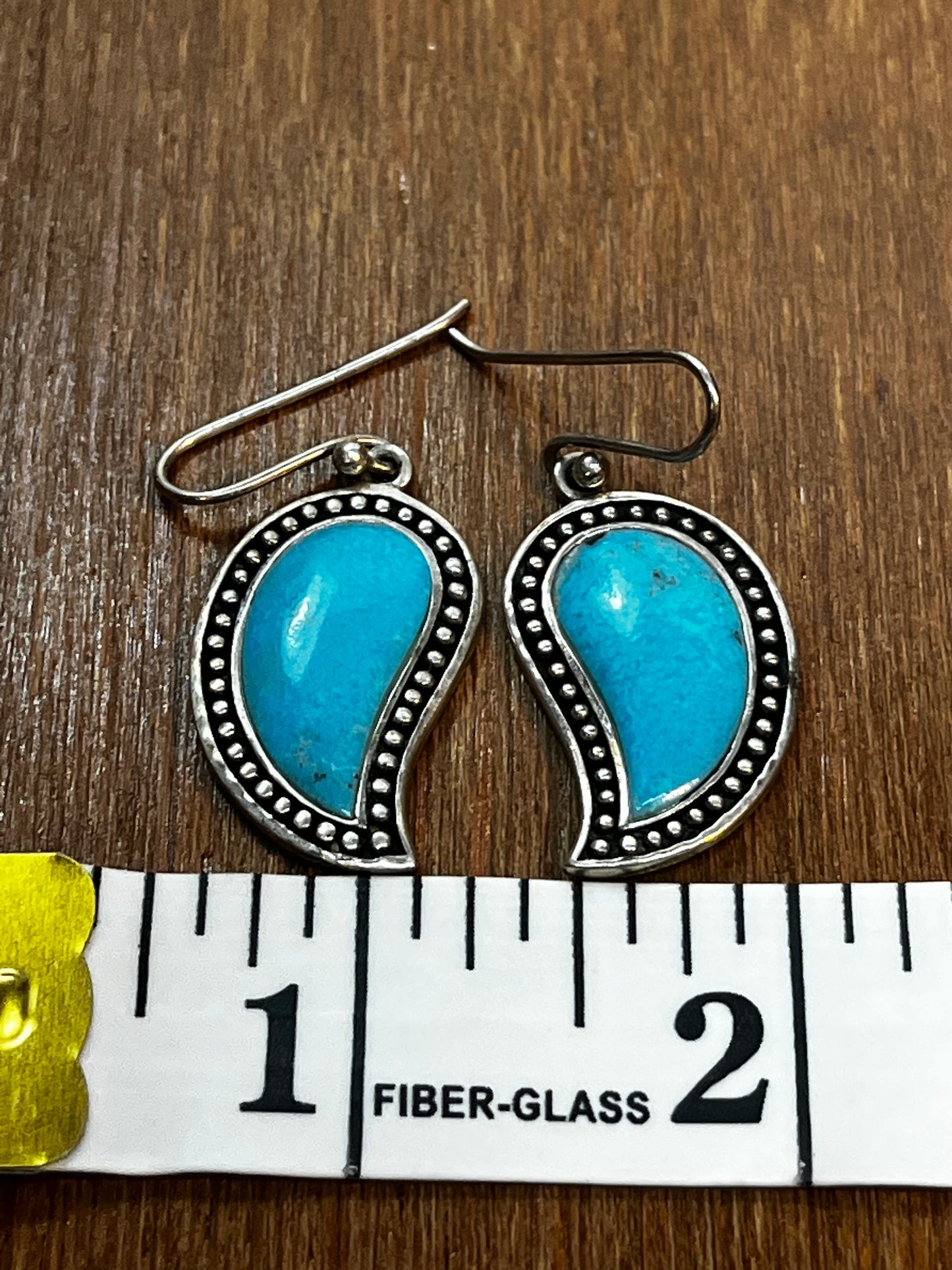 Turquoise TearDrop Earrings