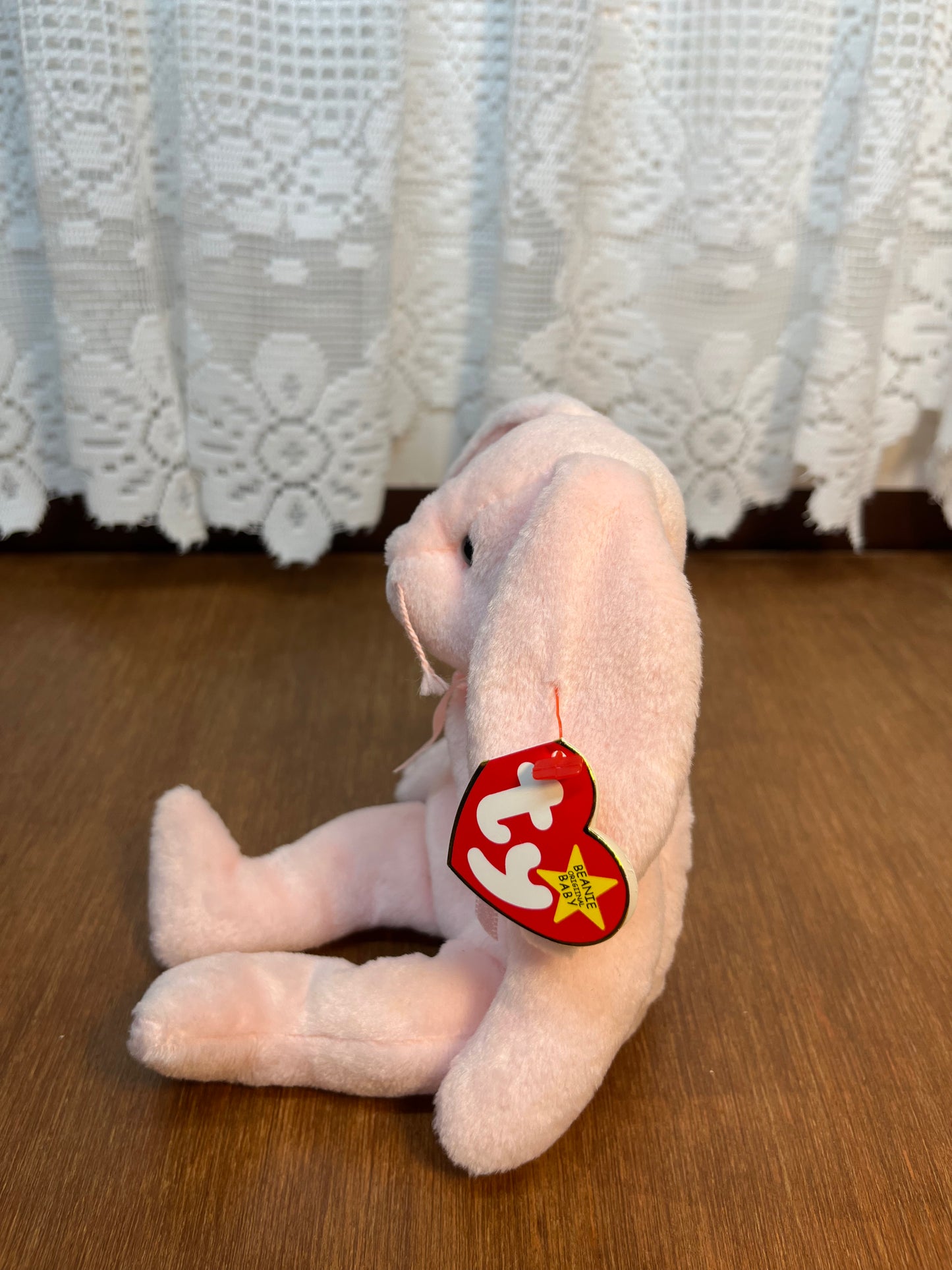 Hoppity Beanie Baby Ty Bunny With Tag