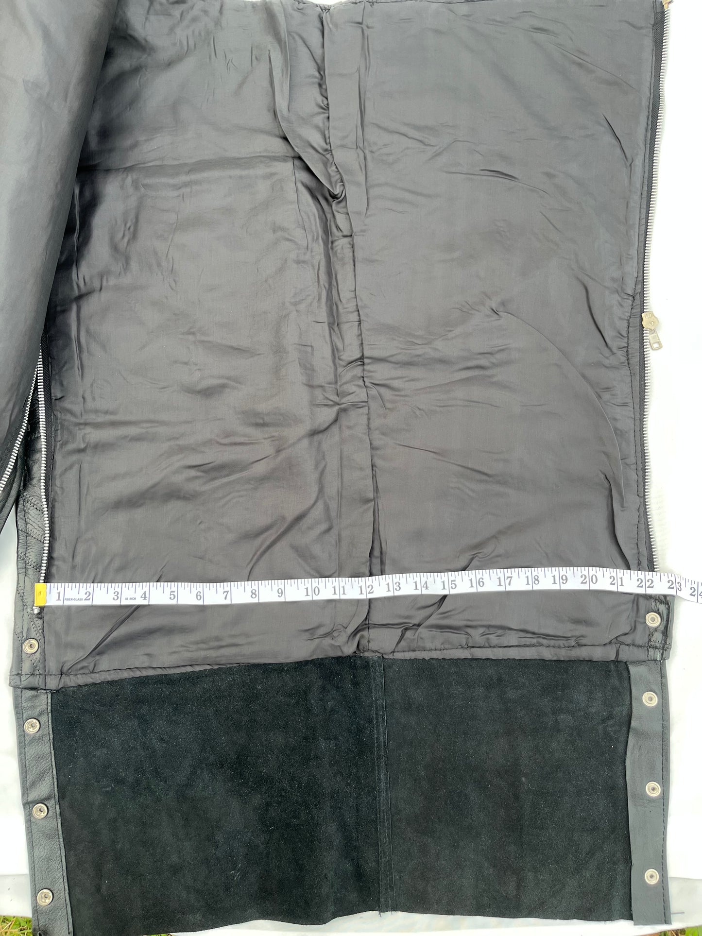 Leather Motorcycle Chaps