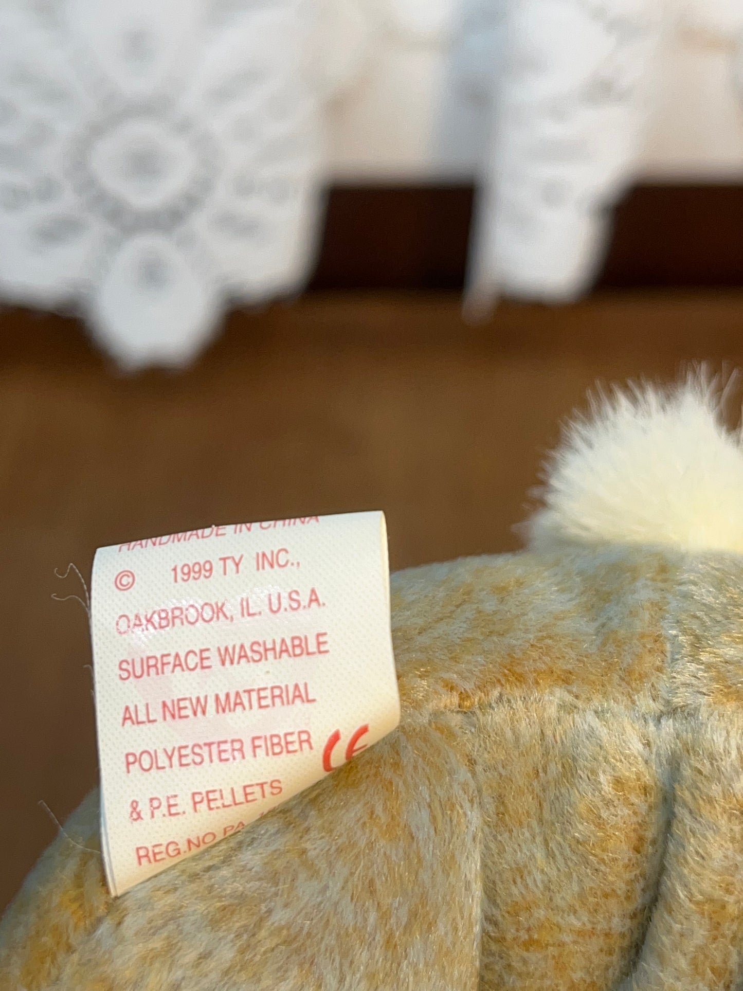 Nibbly Beanie Baby Ty Bunny With Tag