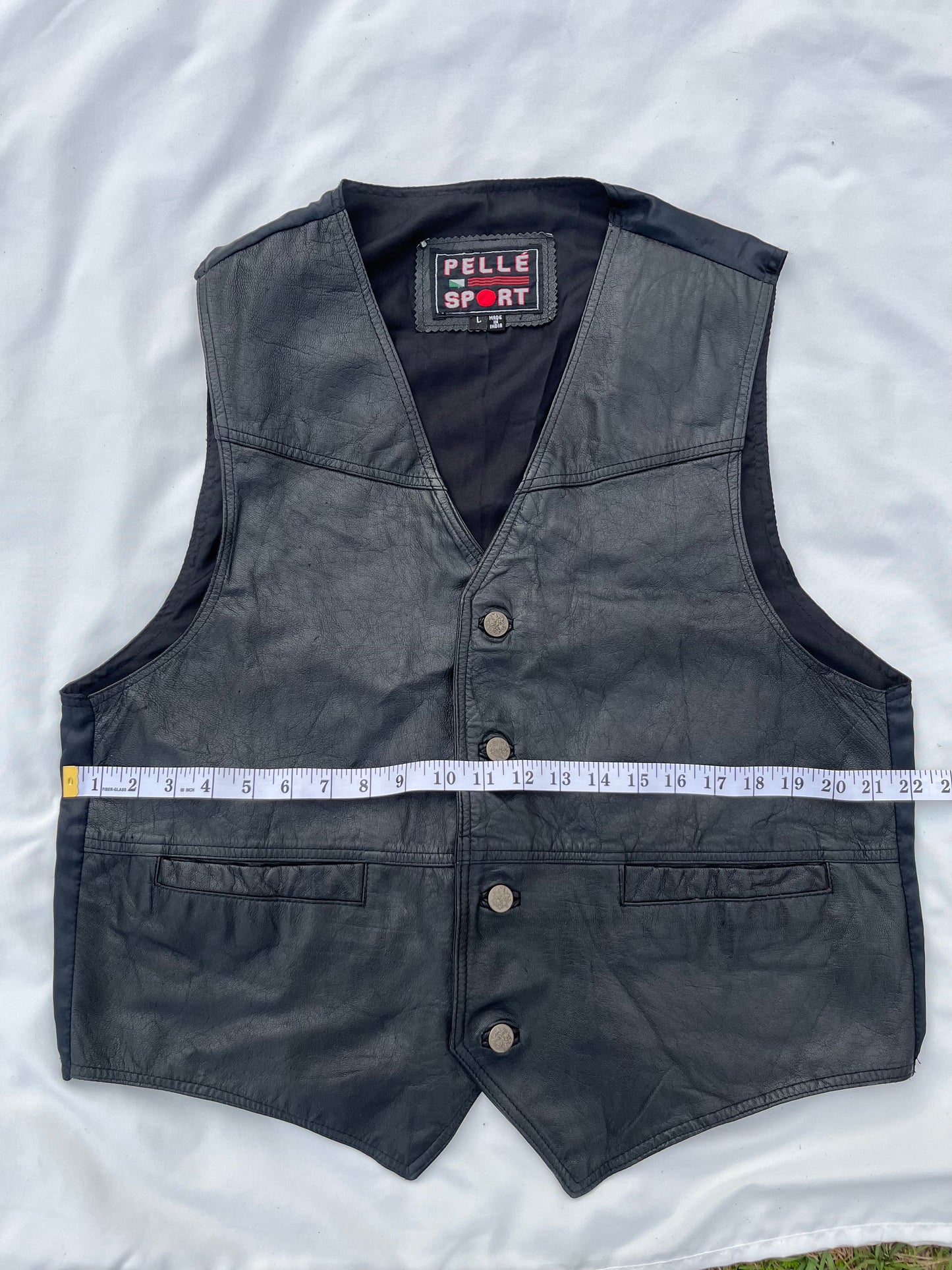 Pelle Sport Motorcycle Vest