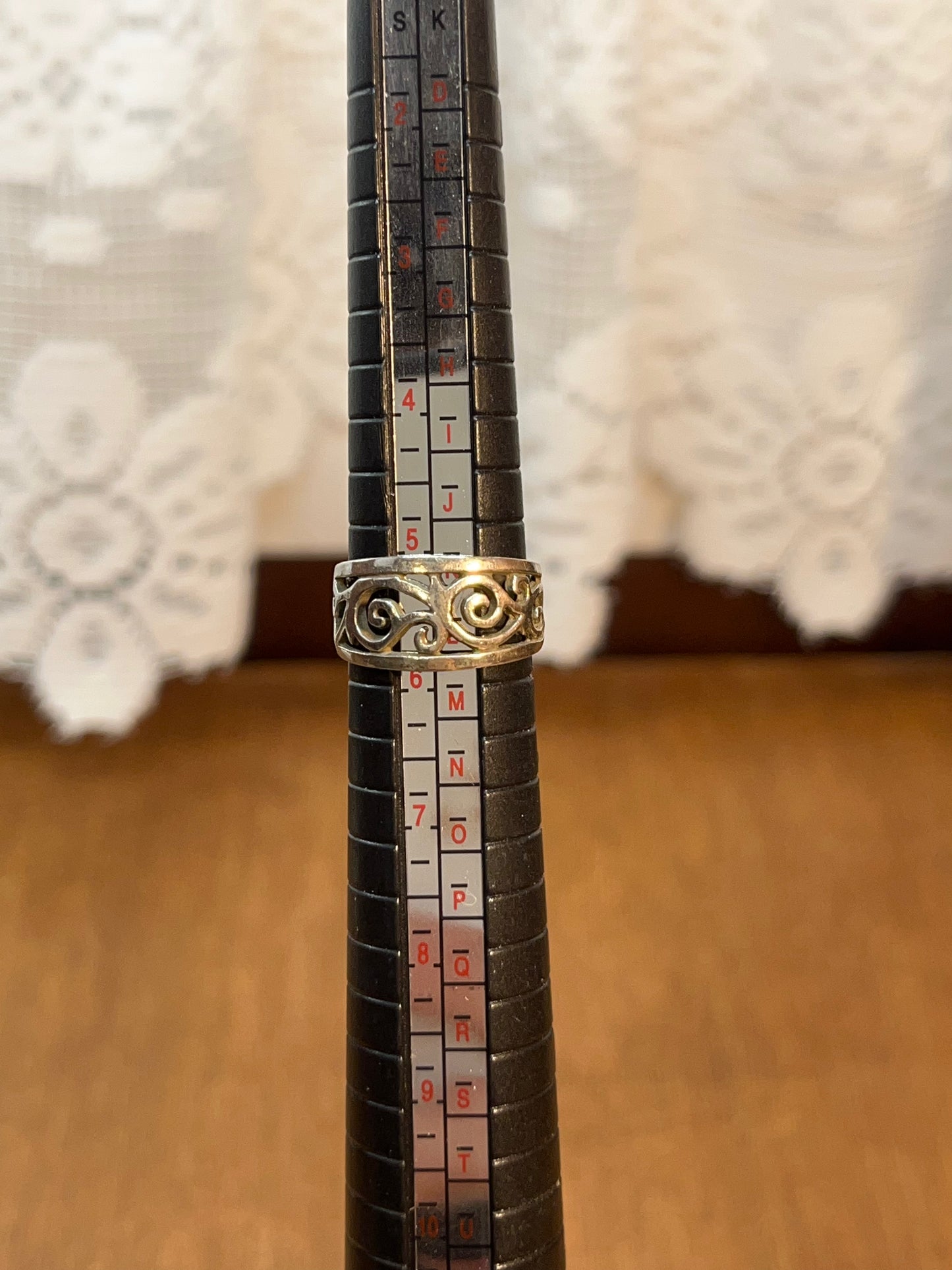 Spiral Silver Design Ring