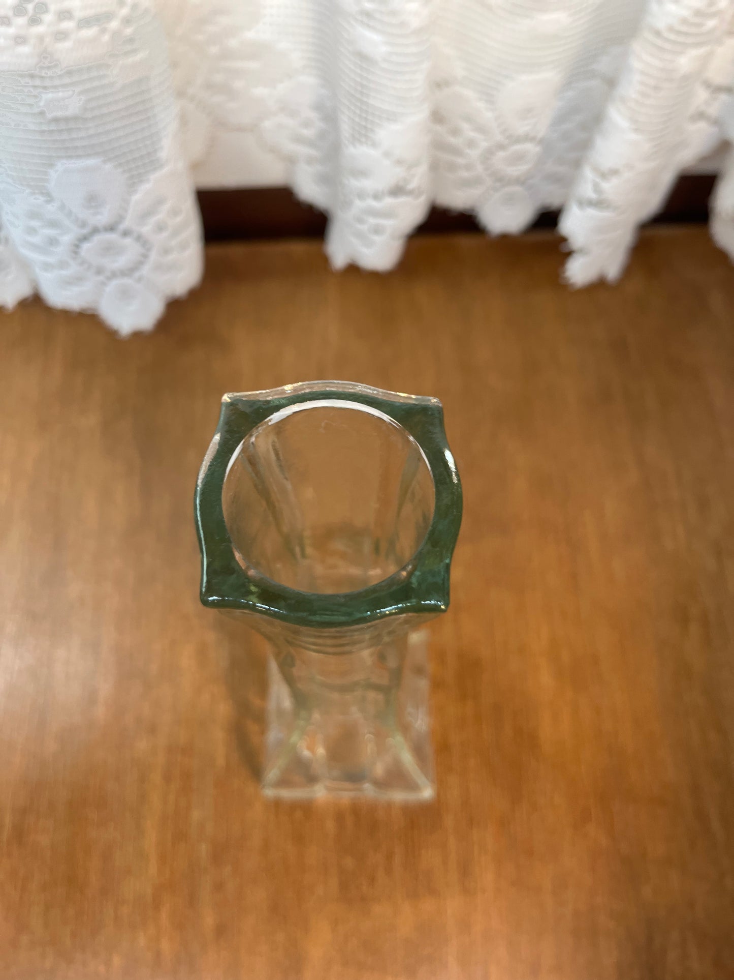 Clear PGC Europa Flower Vase