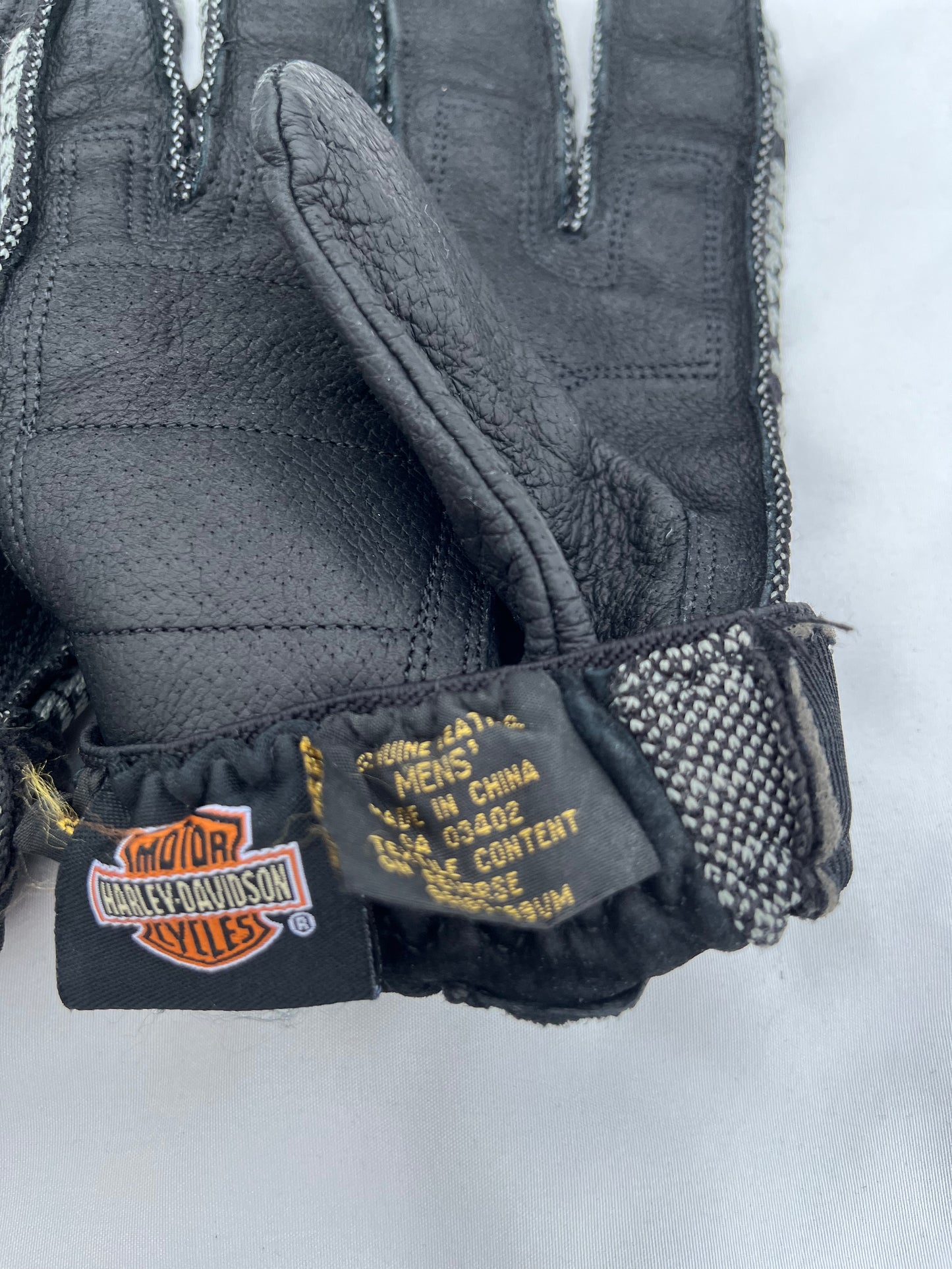 Air Flow Full Finger Harley Davidson Gloves