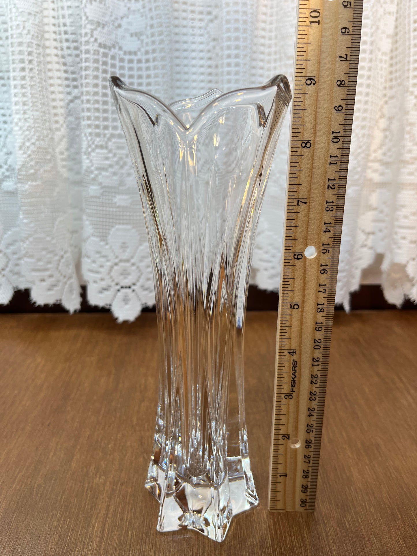 Tulip Top with Star of David Base 1950 Gorham German Crystal