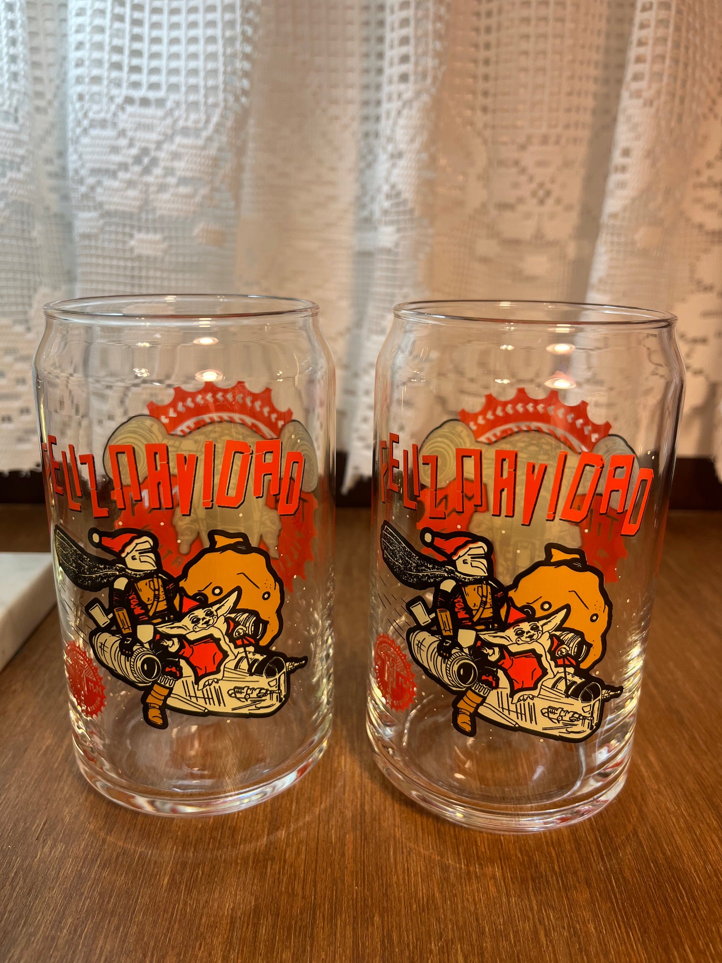 Collectible Star Wars Christmas Glass
