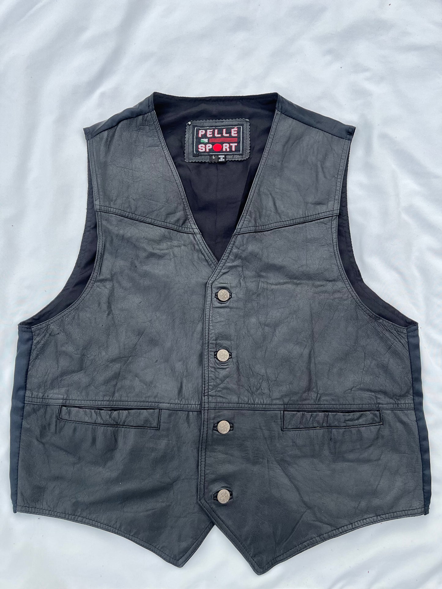 Pelle Sport Motorcycle Vest