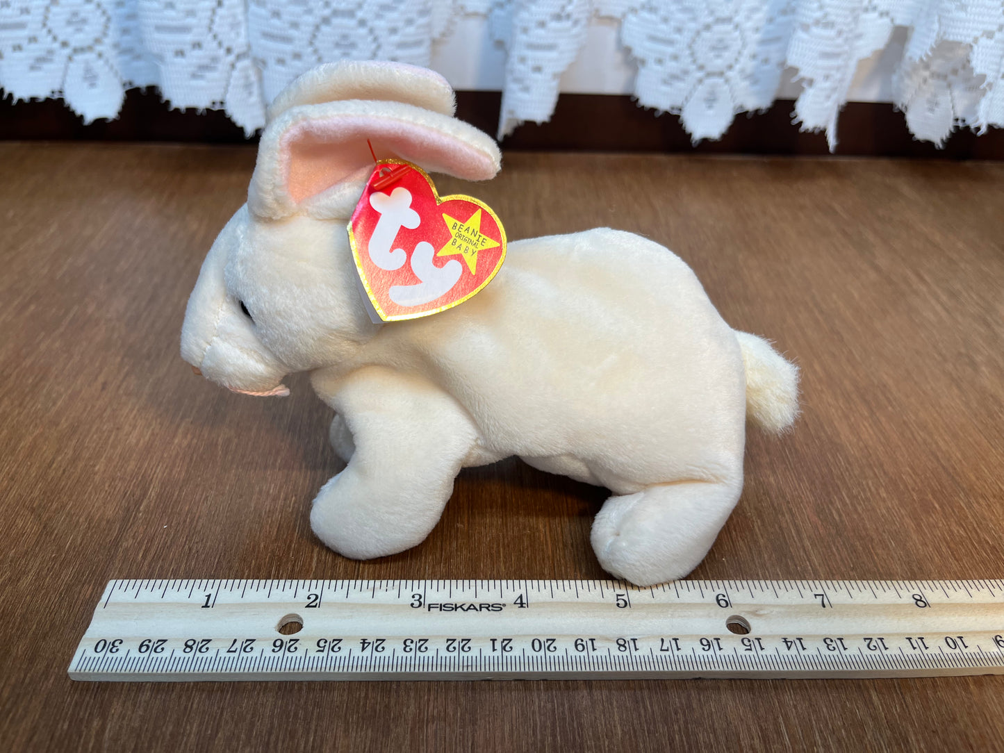 Nibbler Beanie Baby Ty Bunny With Tag