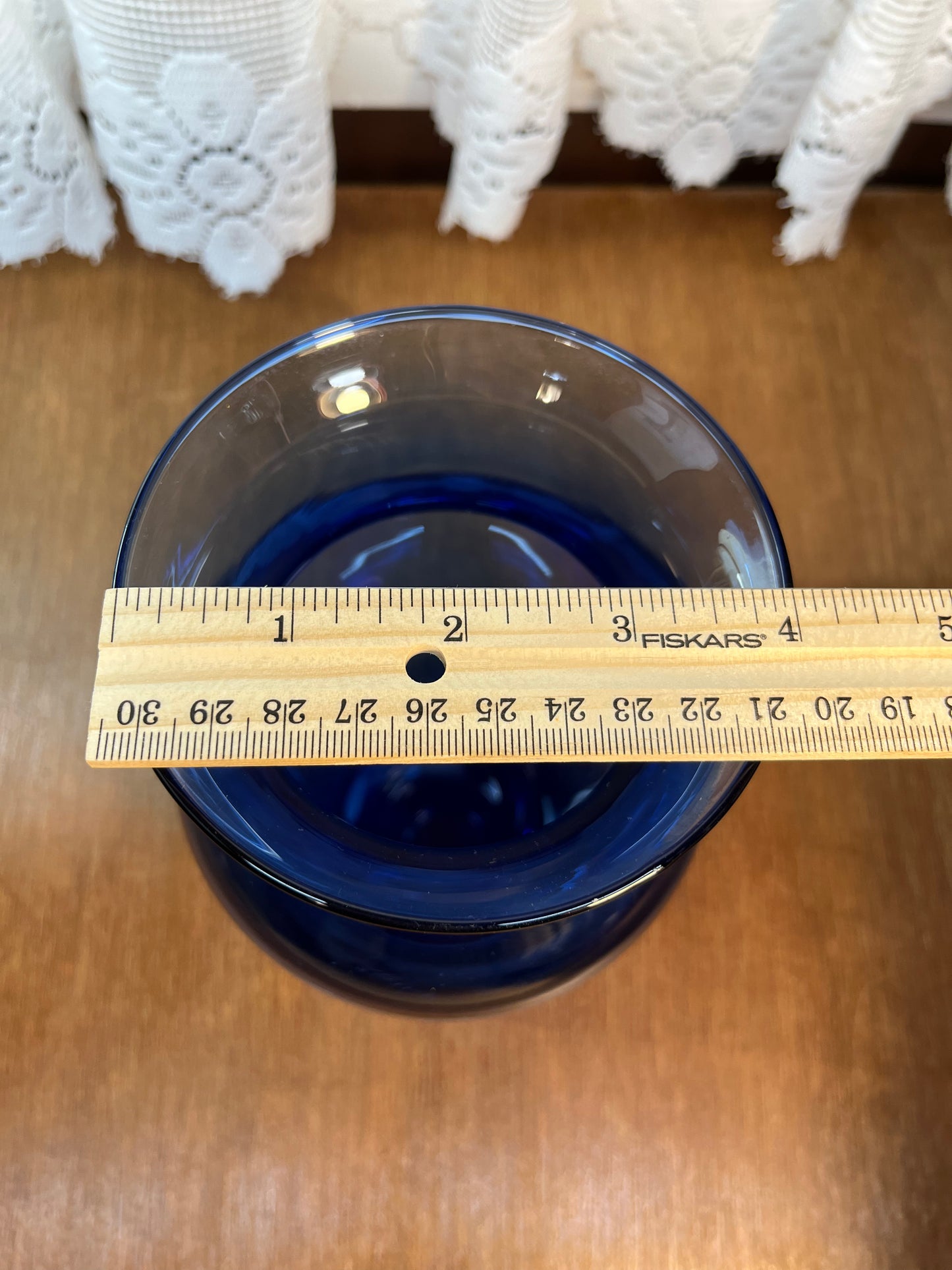 Navy Blue Vase