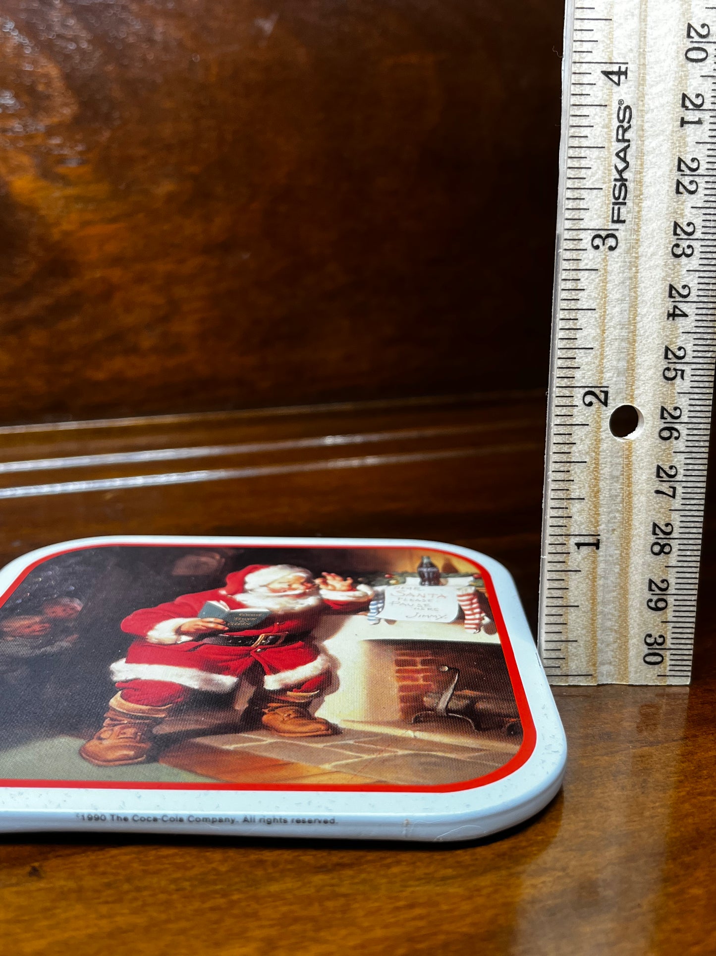 Vintage Coca Cola Santa Coasters