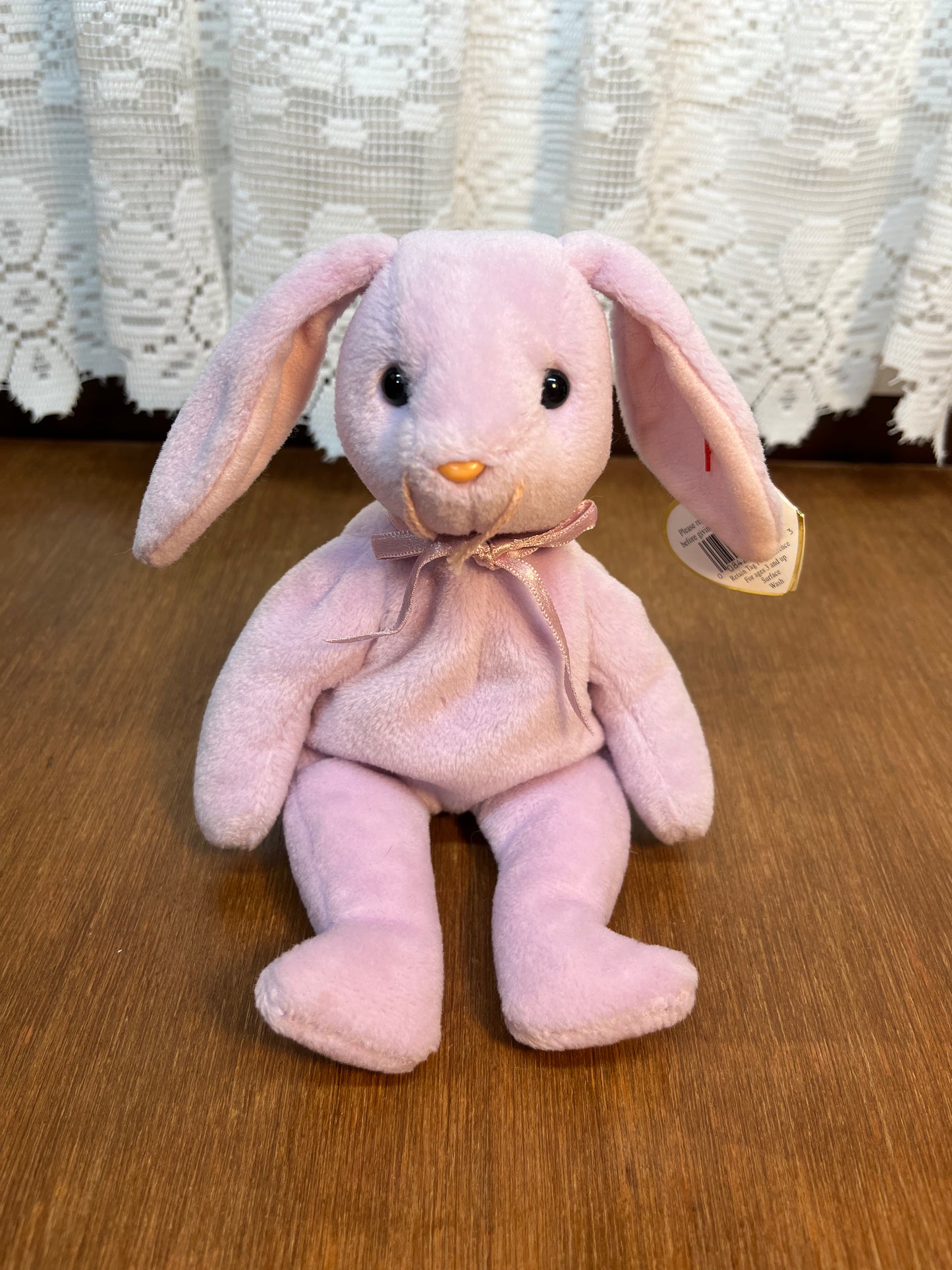 Floppity Beanie Baby Ty Bunny With Tag