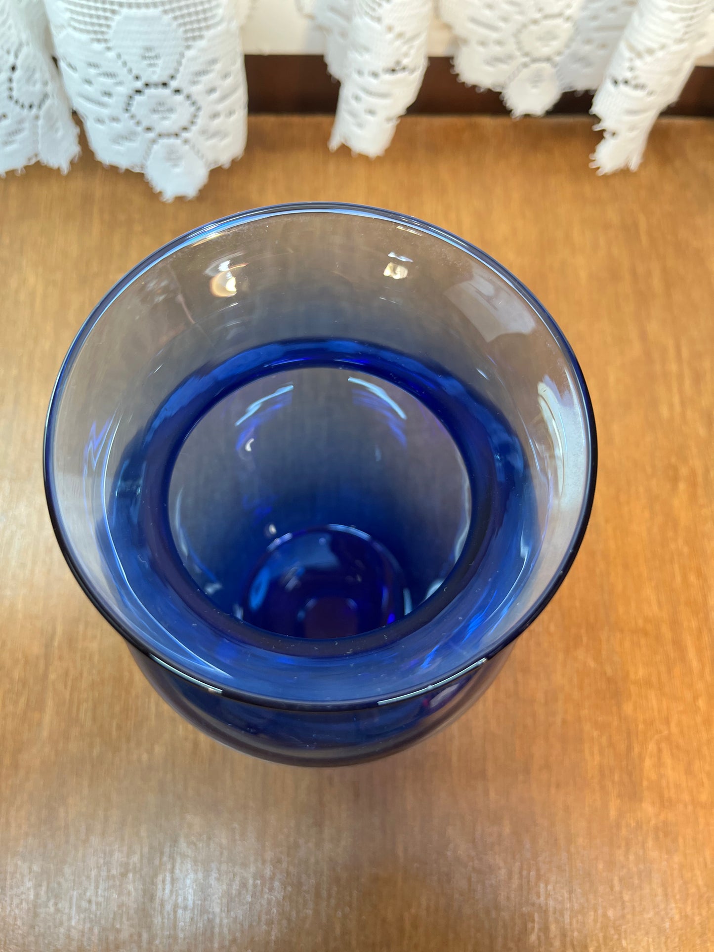 Navy Blue Vase