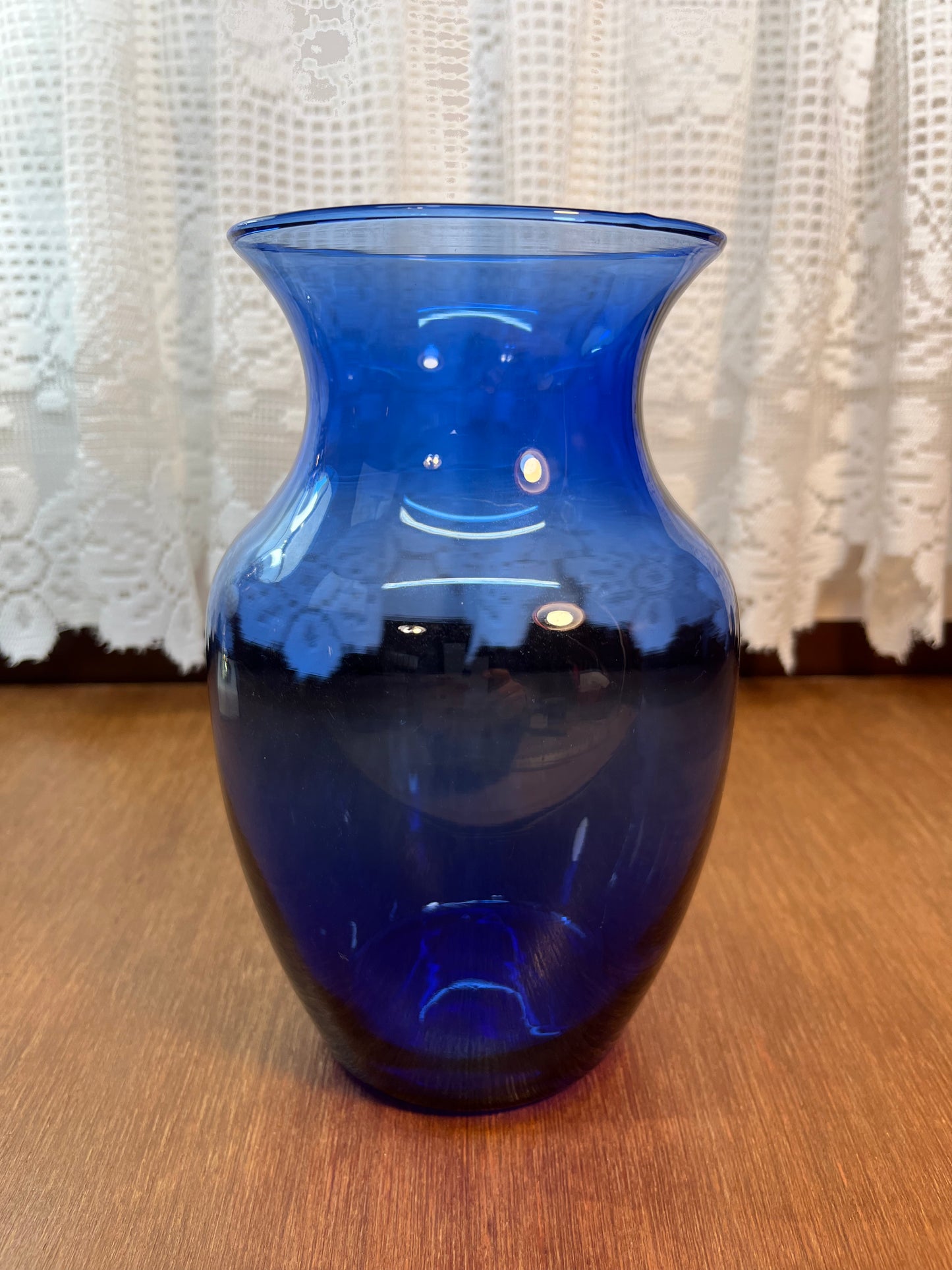 Navy Blue Vase
