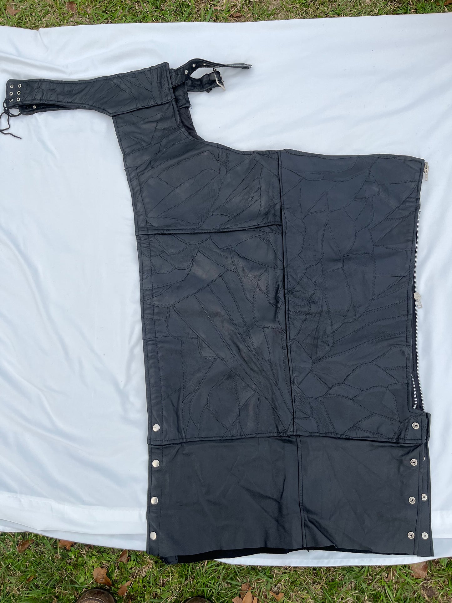 Leather Motorcycle Chaps