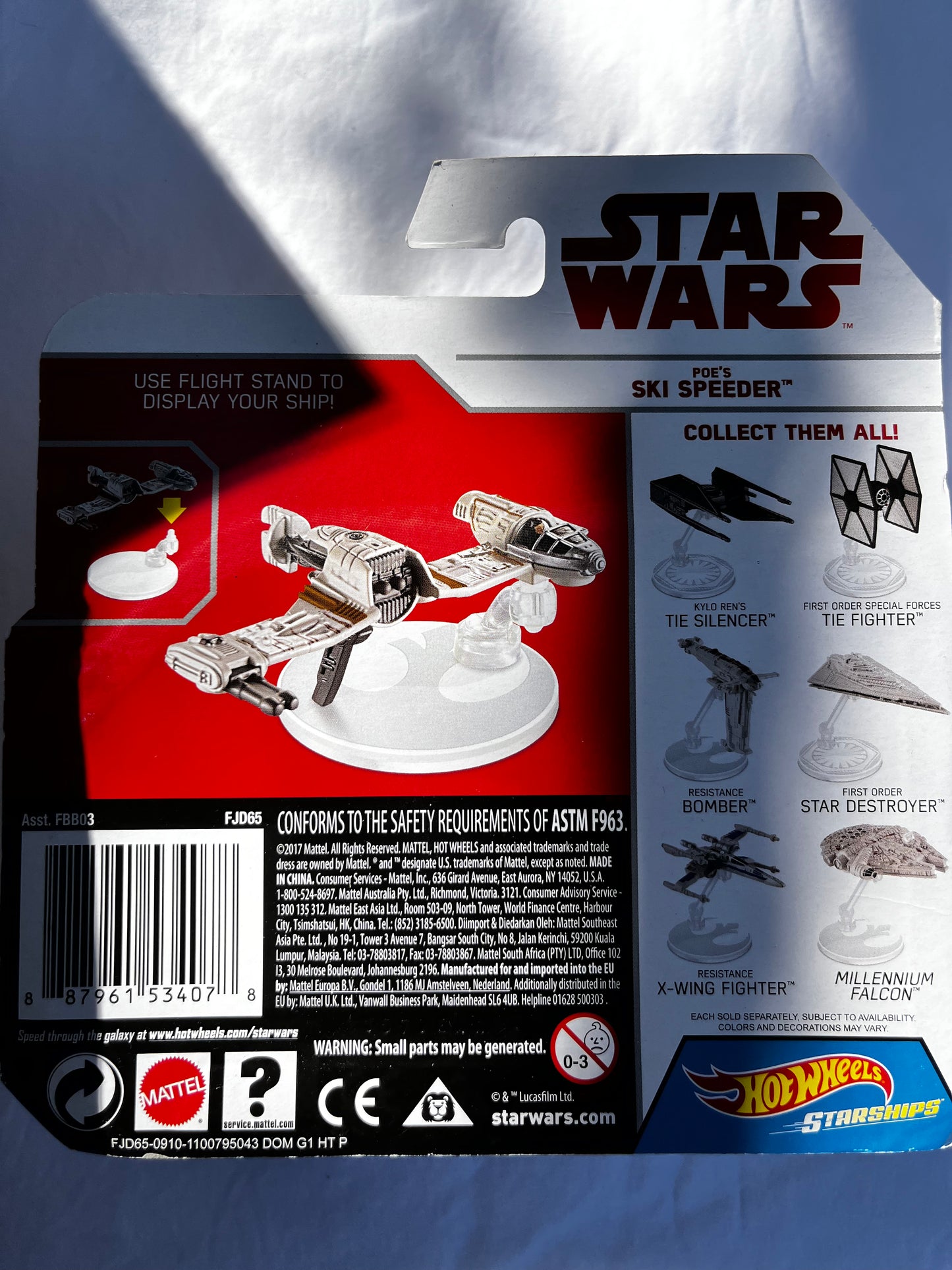 Toy Star Wars Hot Wheels Ski Speeder