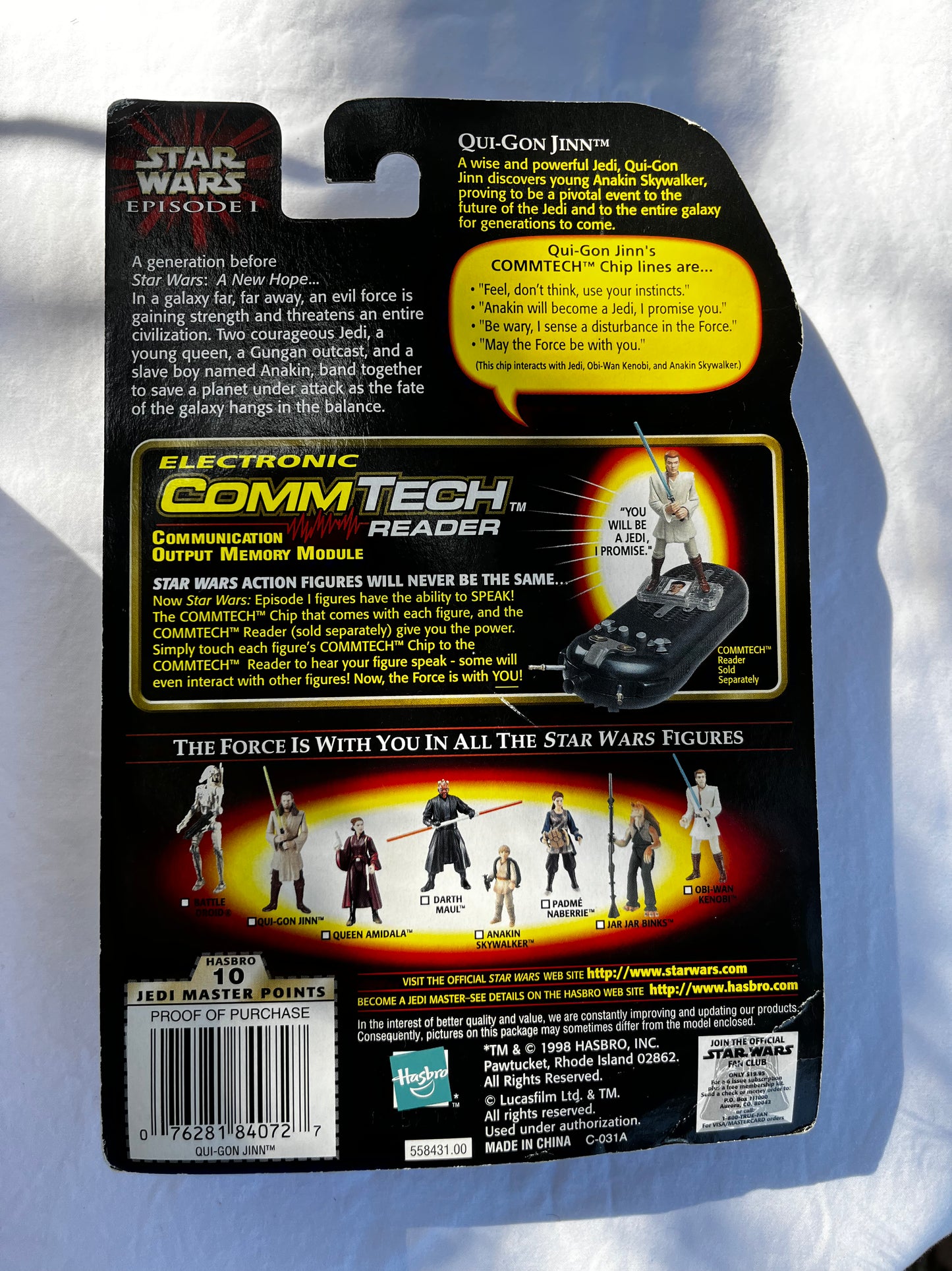 Qui-Gon Jinn Episode 1 Action figure and Collectible