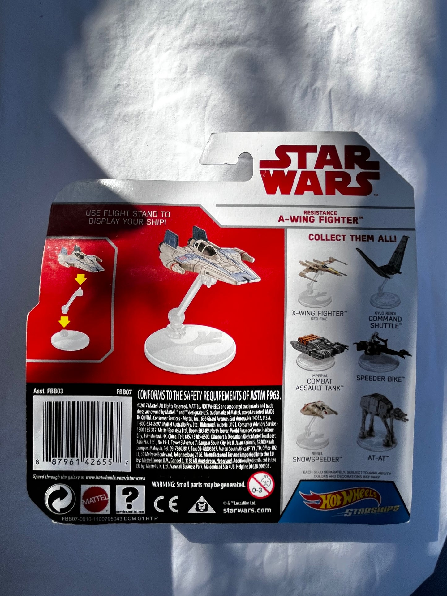 Toy Star Wars Hot Wheels A-Wing Fighter