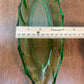 Vintage Green Leaf Heisey Trinket Dish